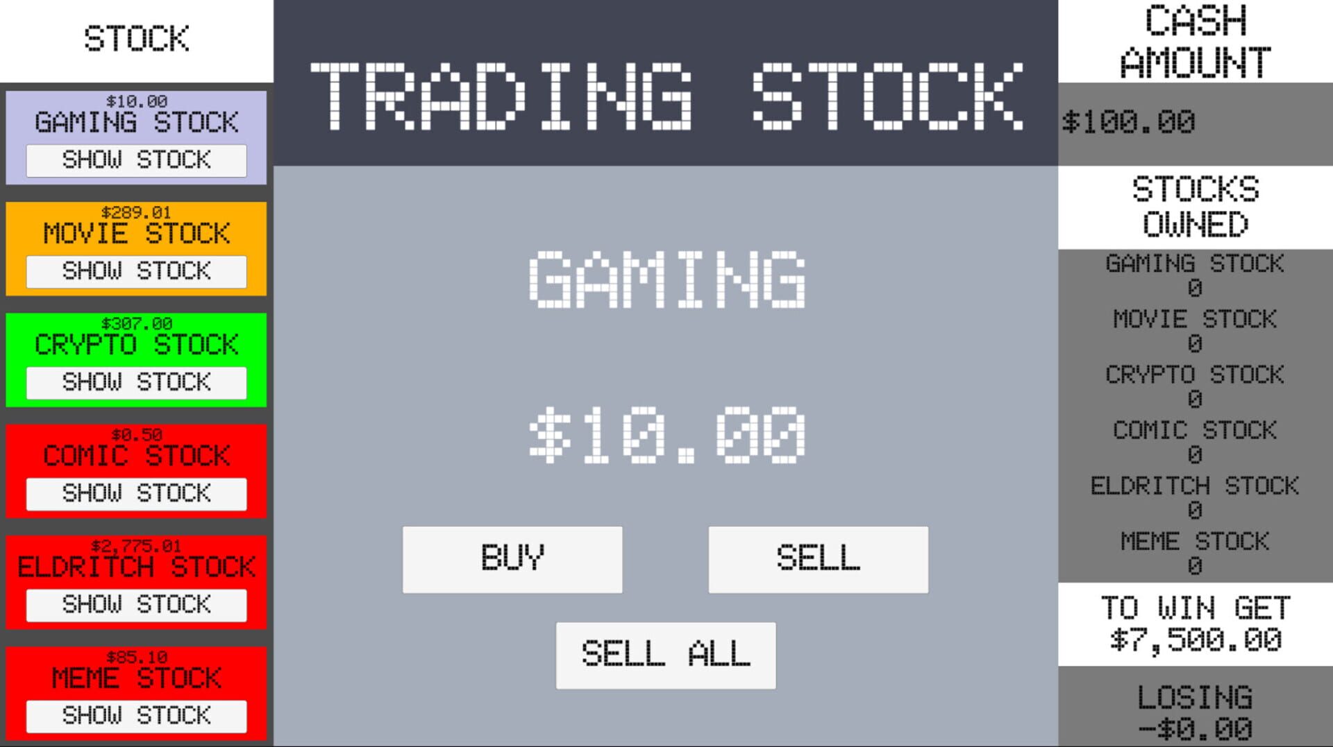 Game screenshot