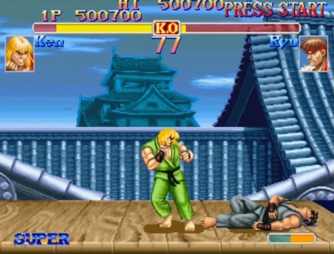 Captura de pantalla - Street Fighter Collection