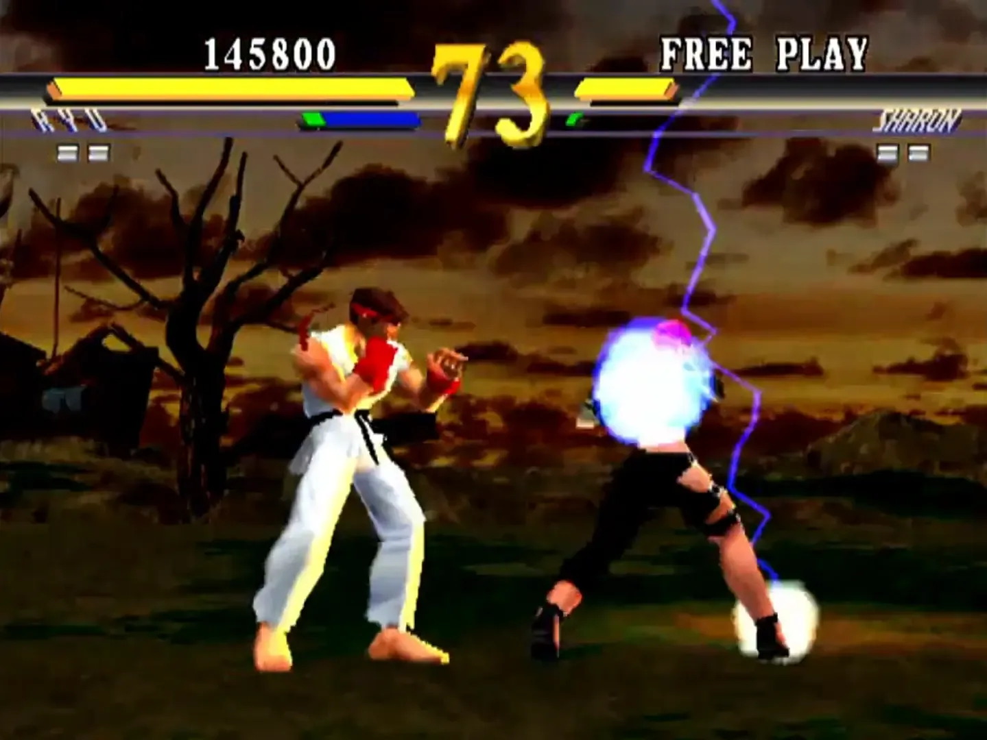 Captura de pantalla - Street Fighter EX2