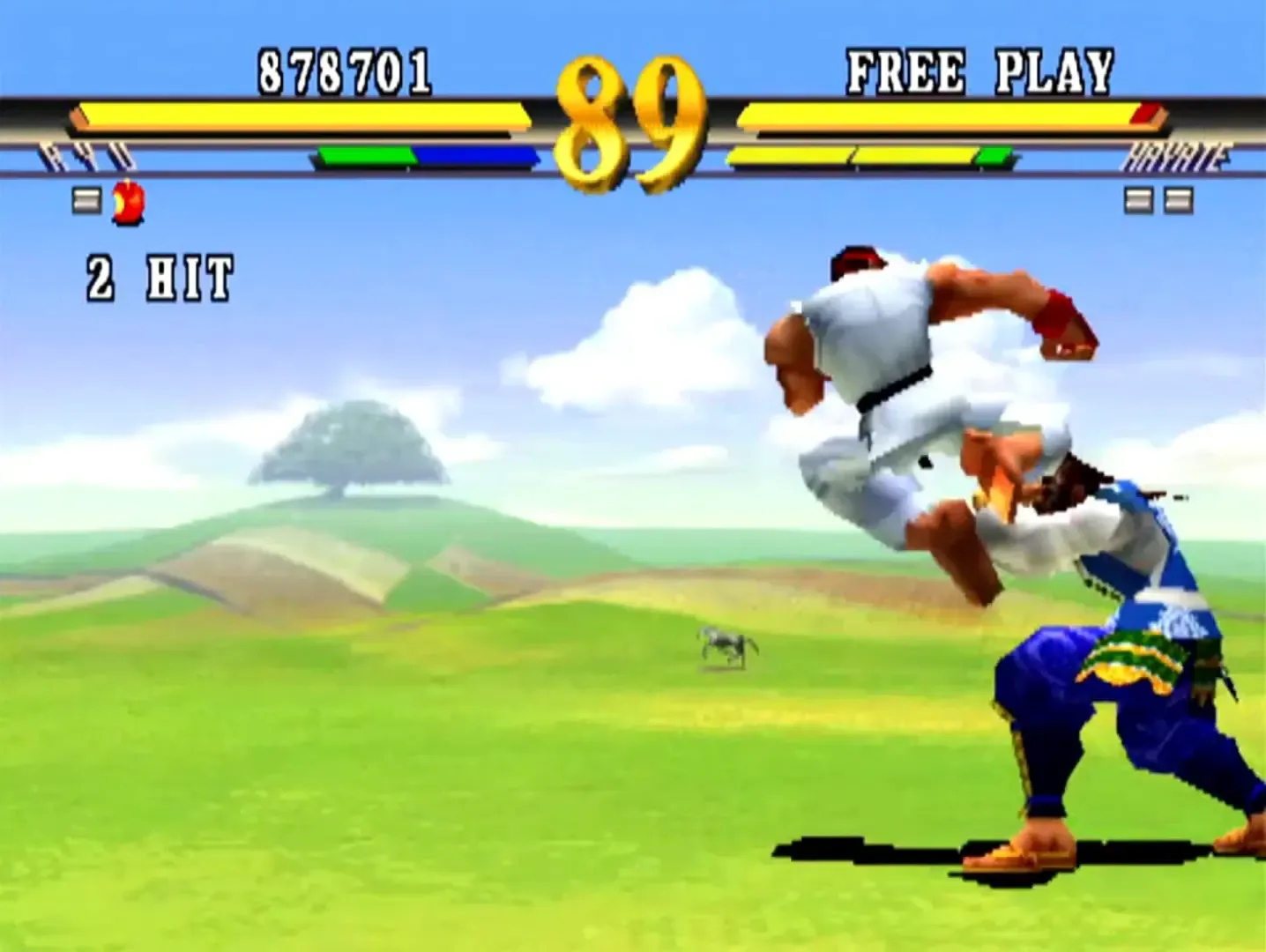 Captura de pantalla - Street Fighter EX2