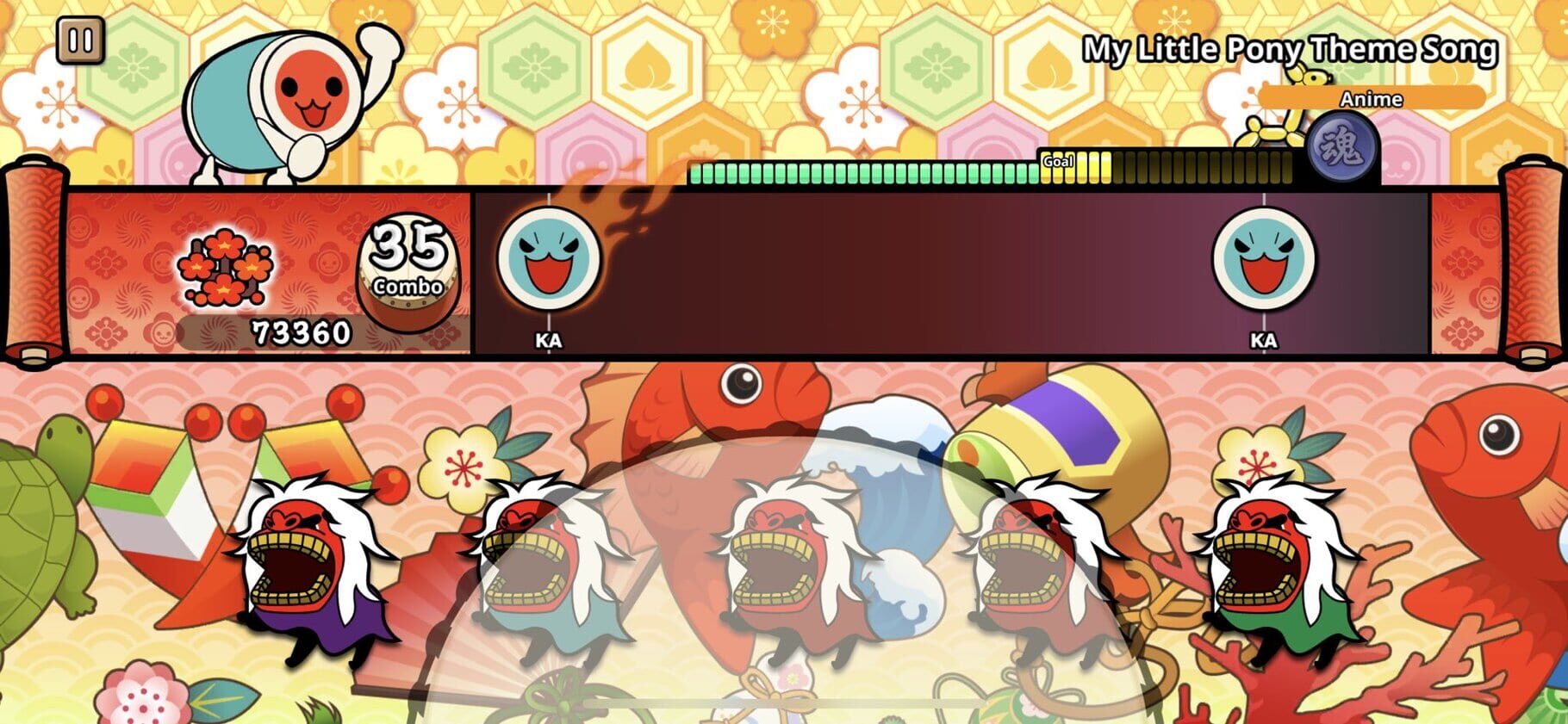 Taiko no Tatsujin: Pop Tap Beat