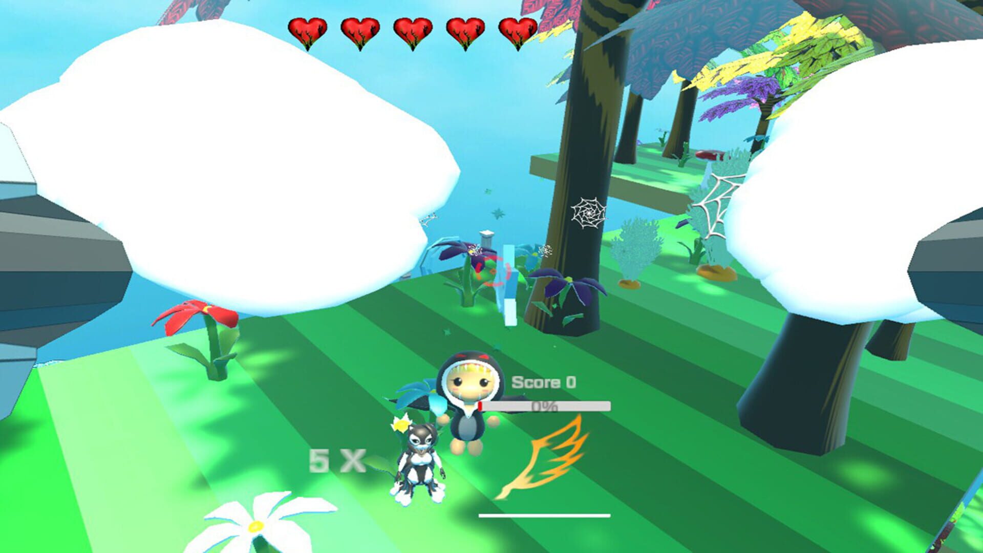 Seven Little Spider Kittens - Screenshot