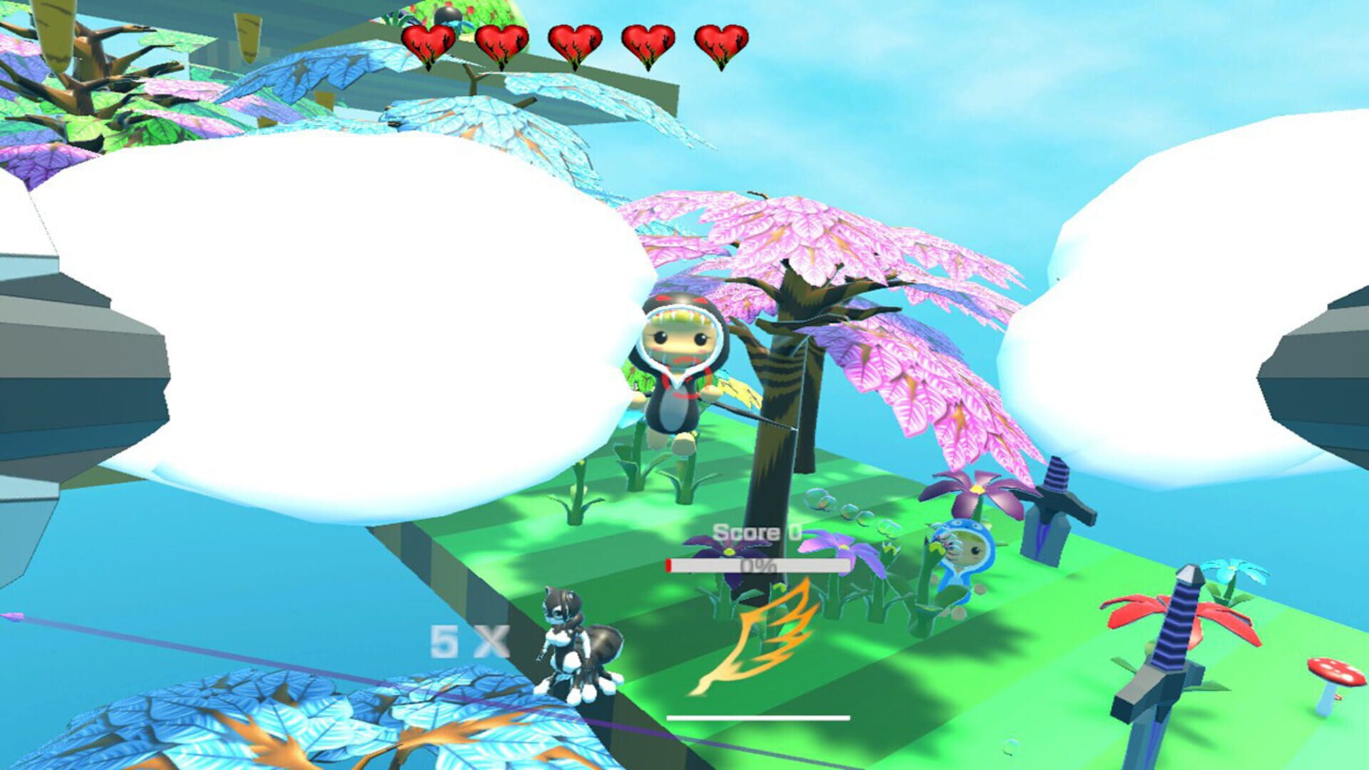 Seven Little Spider Kittens - Screenshot