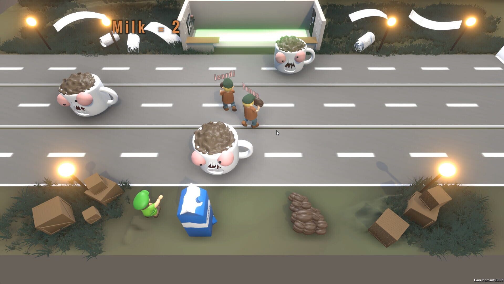 Serve The Cups - Screenshot