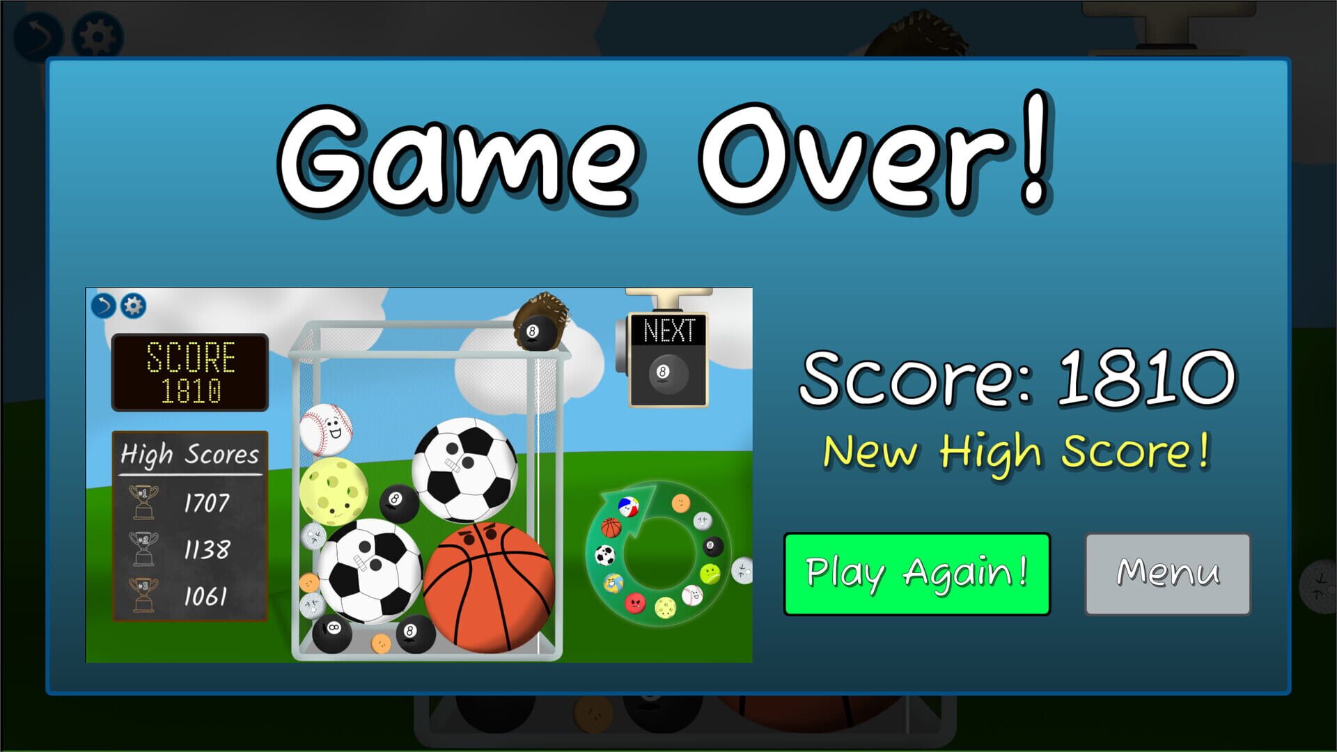 Bubble Ball! - Screenshot