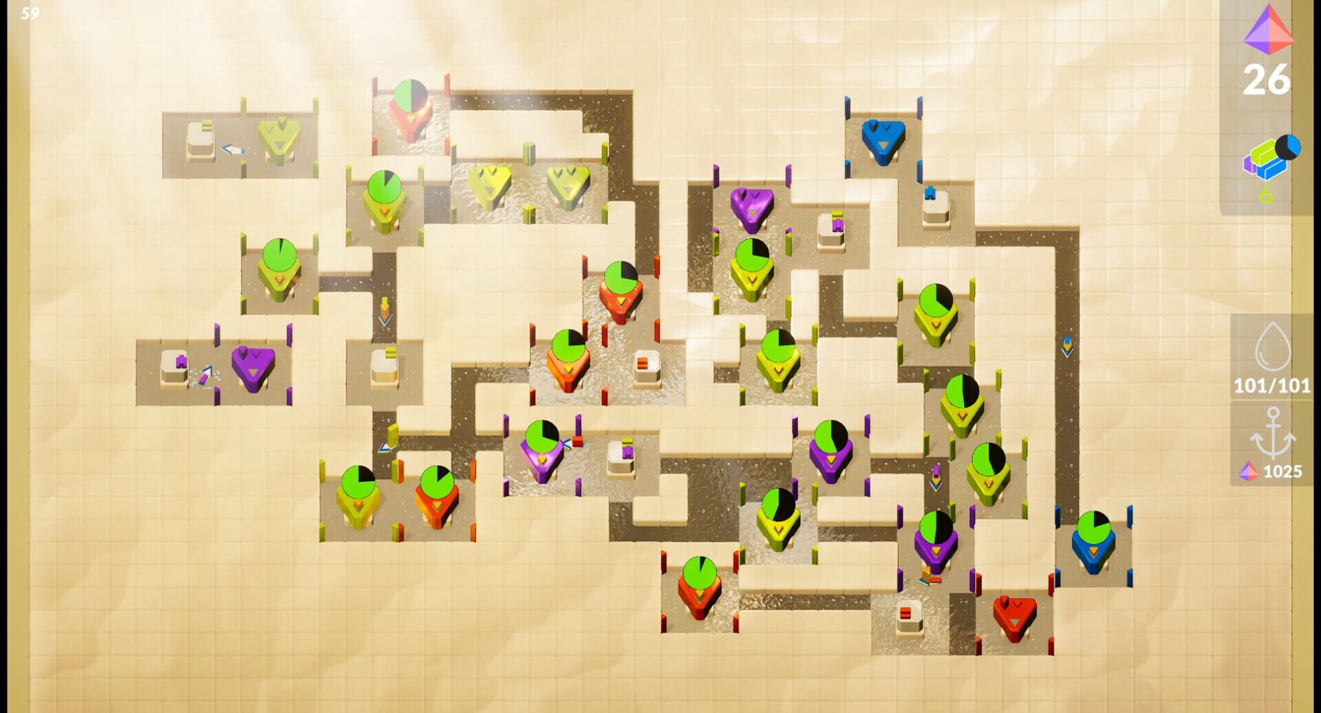 Factories of Golden Waters - Screenshot
