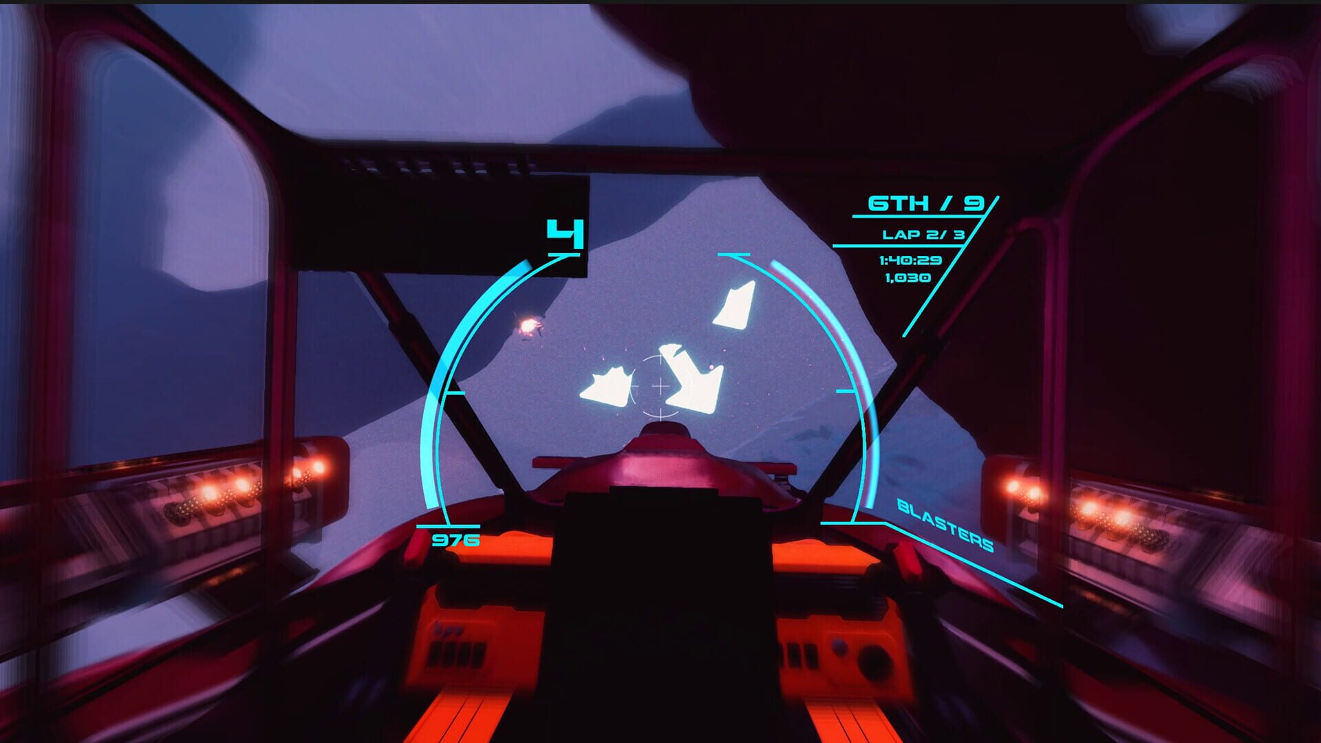 Dagger Run: Aerocombatic Racing - Screenshot