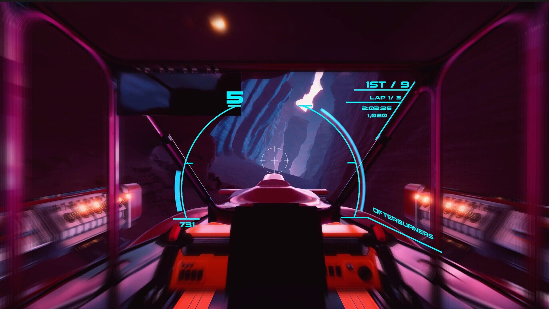 Dagger Run: Aerocombatic Racing - Screenshot