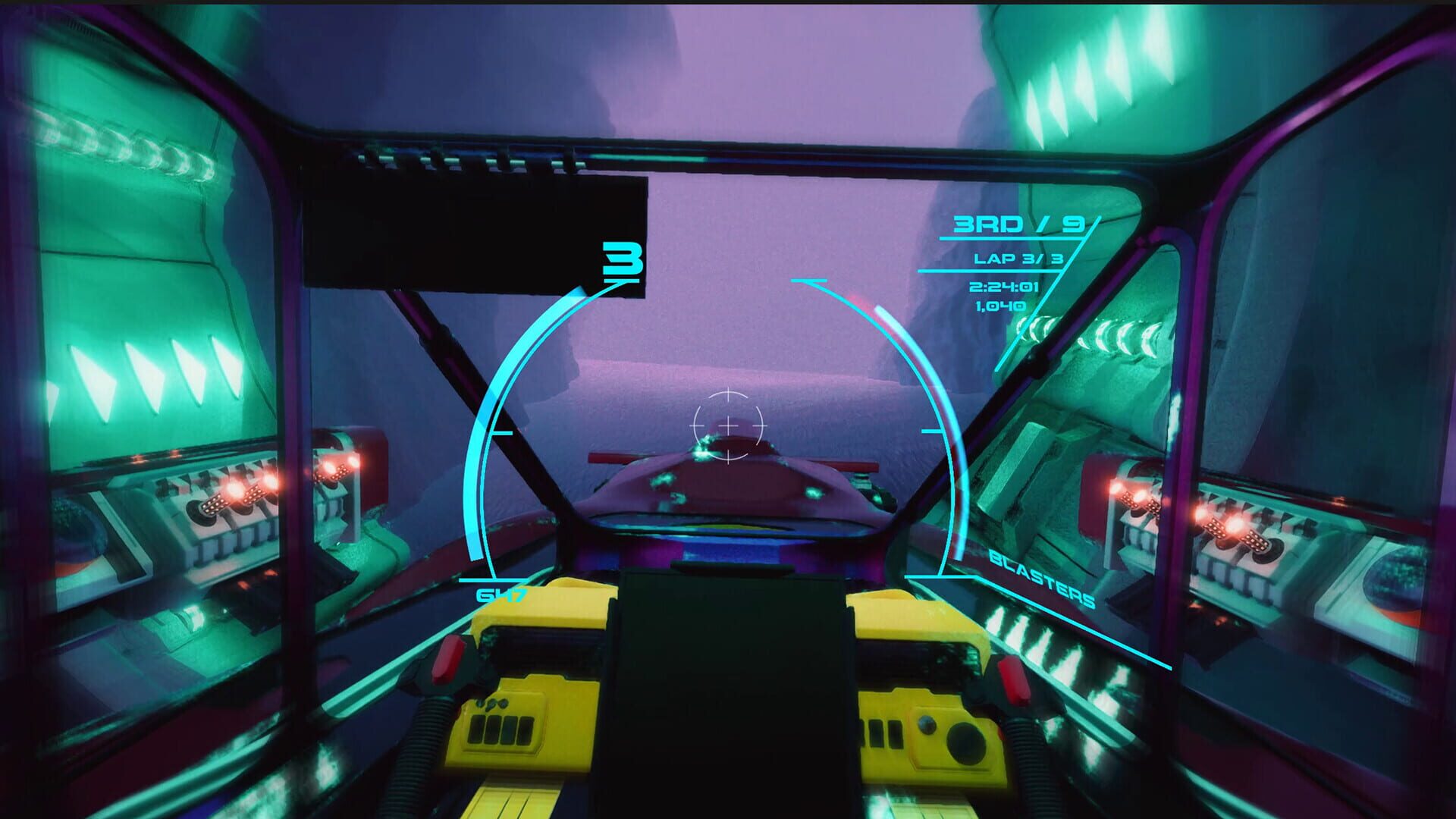 Dagger Run: Aerocombatic Racing - Screenshot