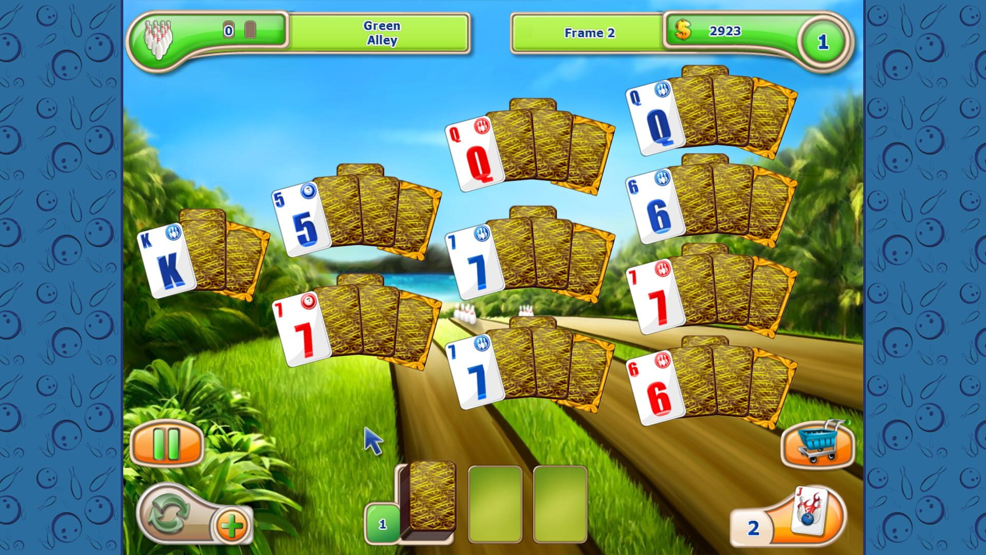 Strike Solitaire - Screenshot
