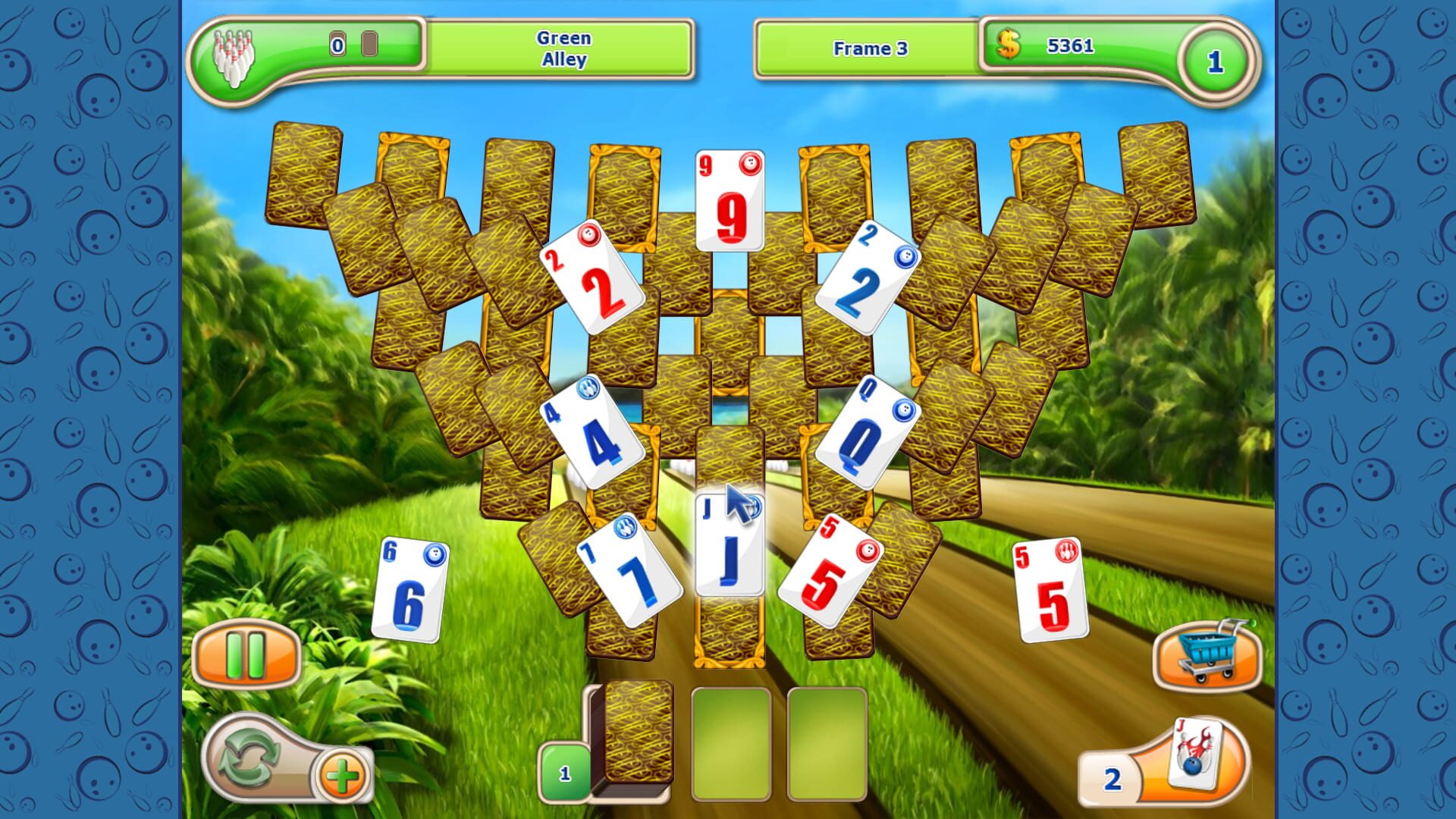 Strike Solitaire - Screenshot