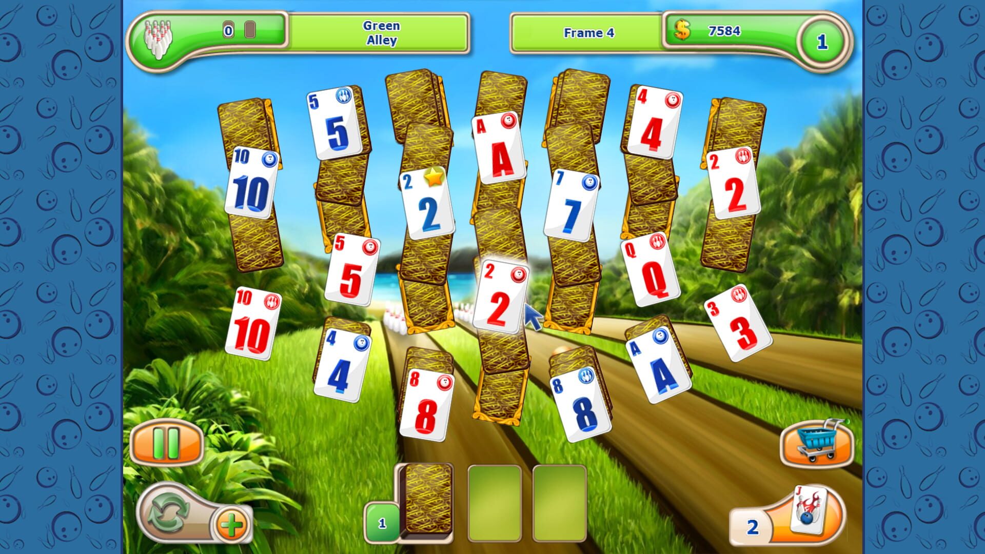 Strike Solitaire - Screenshot