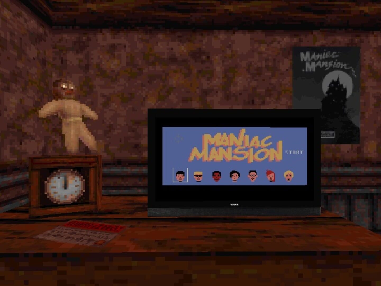 Maniac Mansion 4 Blood - Screenshot