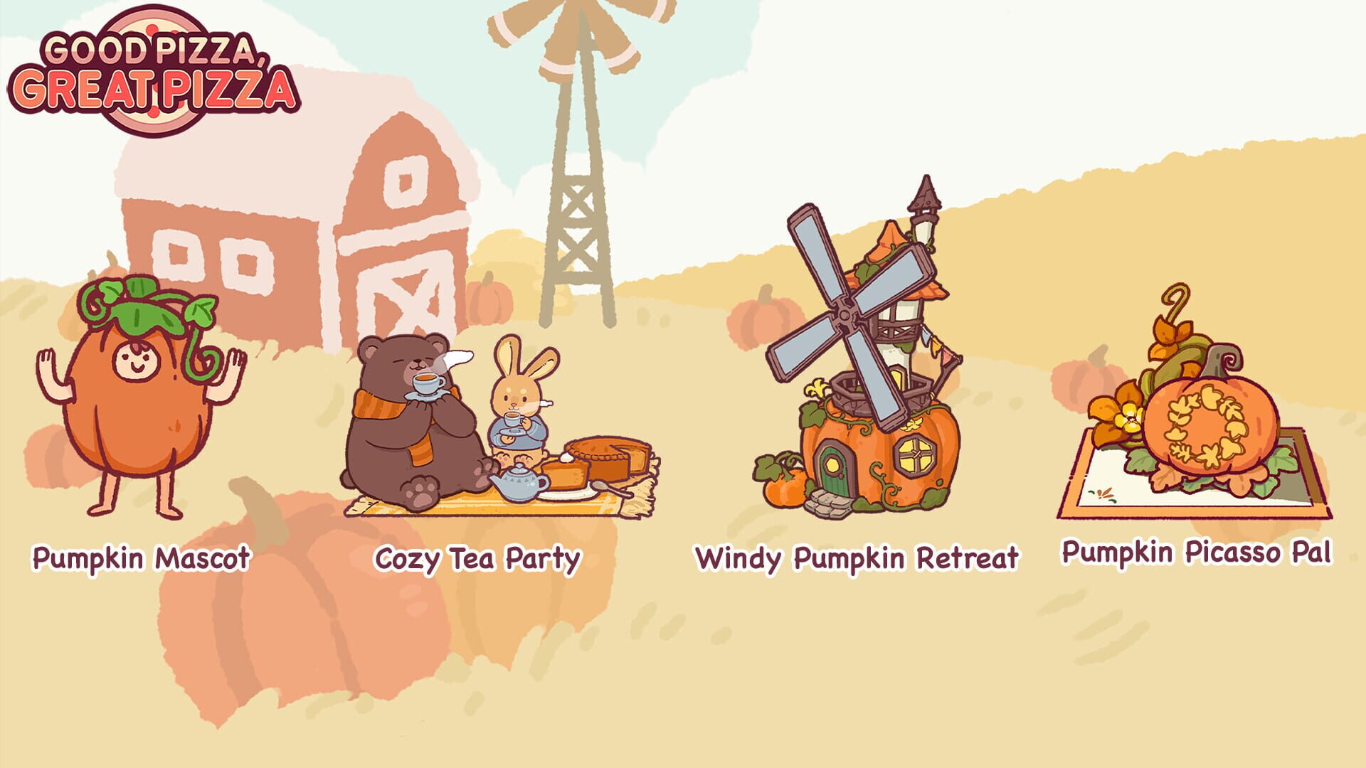 Good Pizza, Great Pizza: Pumpkin Delight Set - Autumn 2023 - Screenshot
