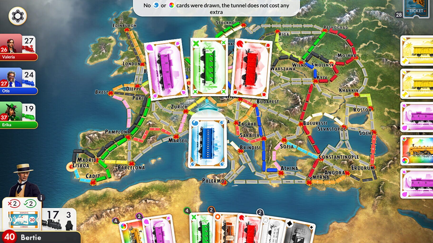 Captura de pantalla - Ticket to Ride: Round the World Ticket