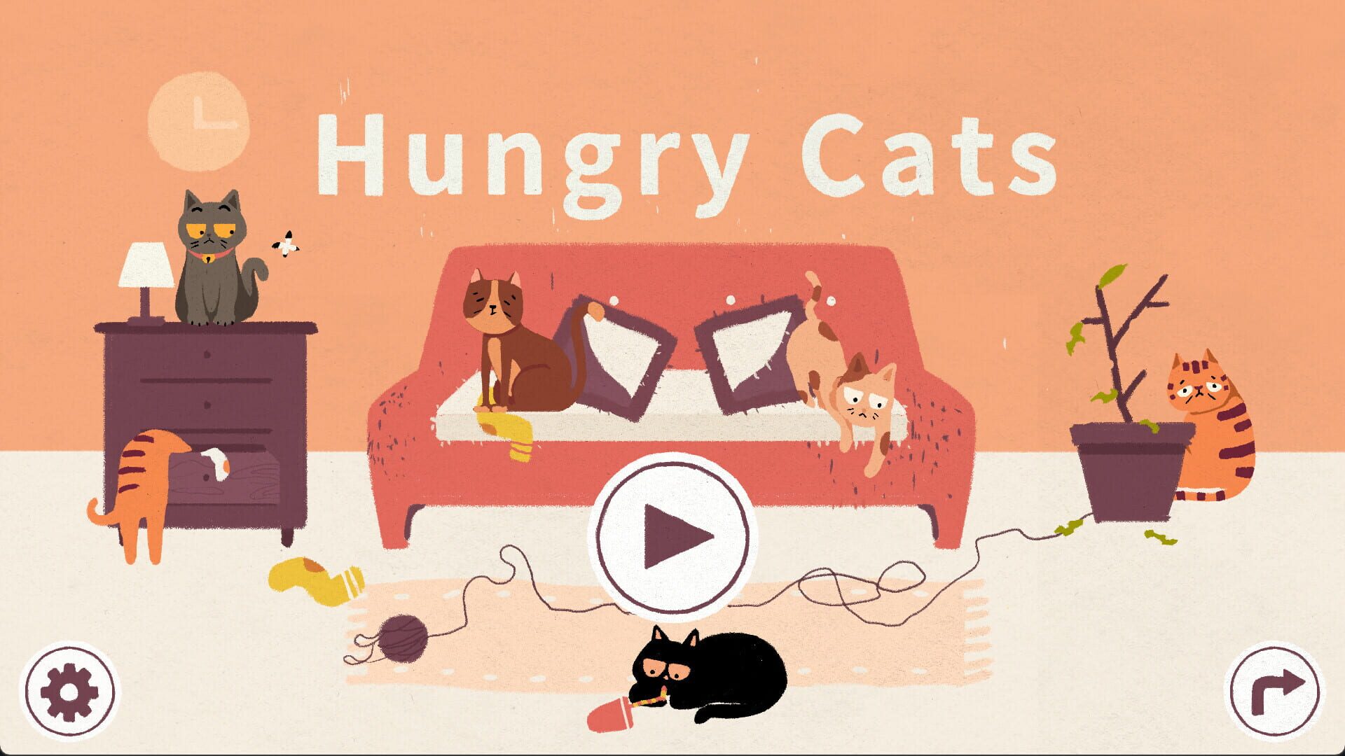 Hungry Cats - Screenshot