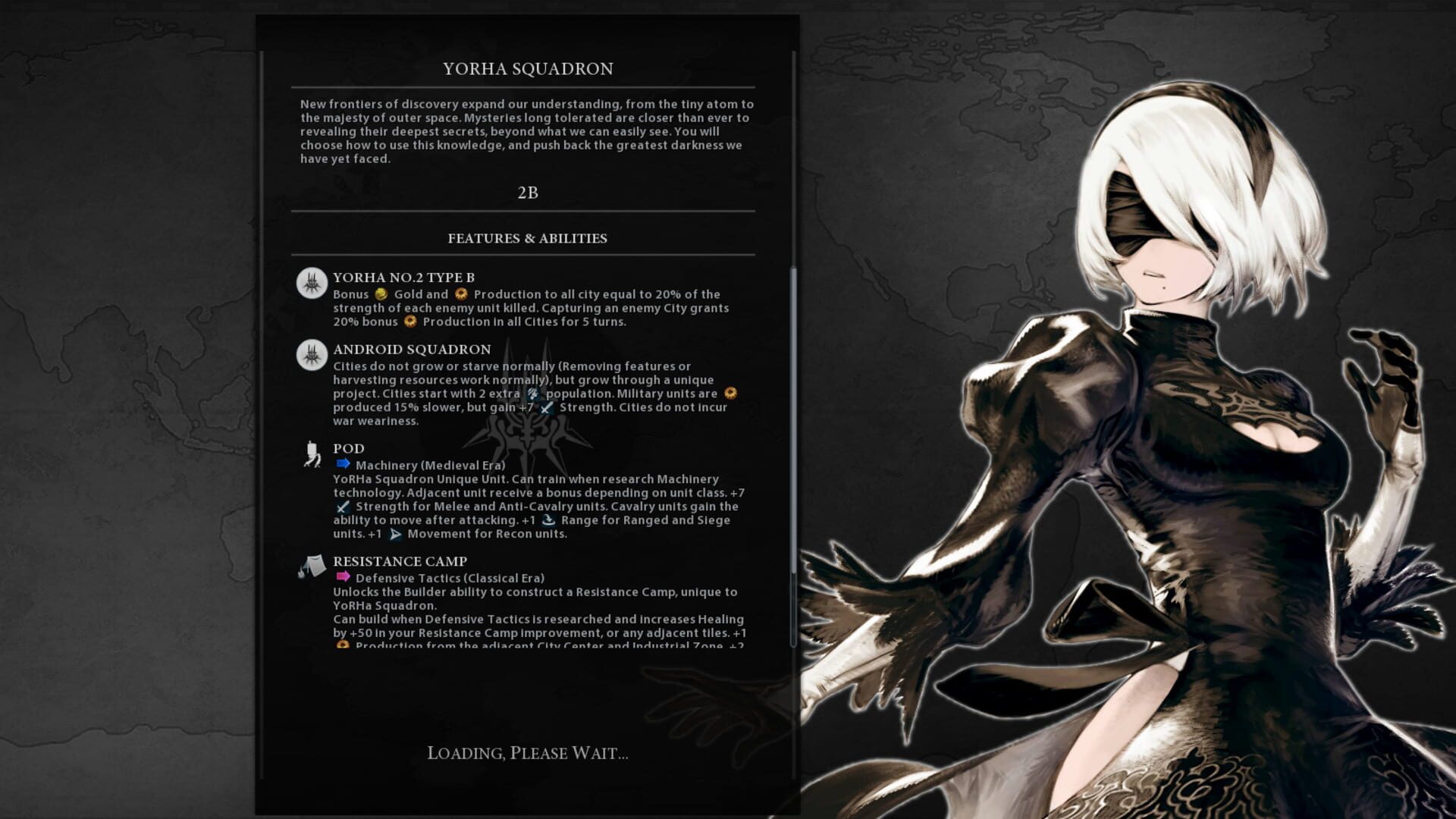 Sid Meier's Civilization VI: Yorha Squadron Pack