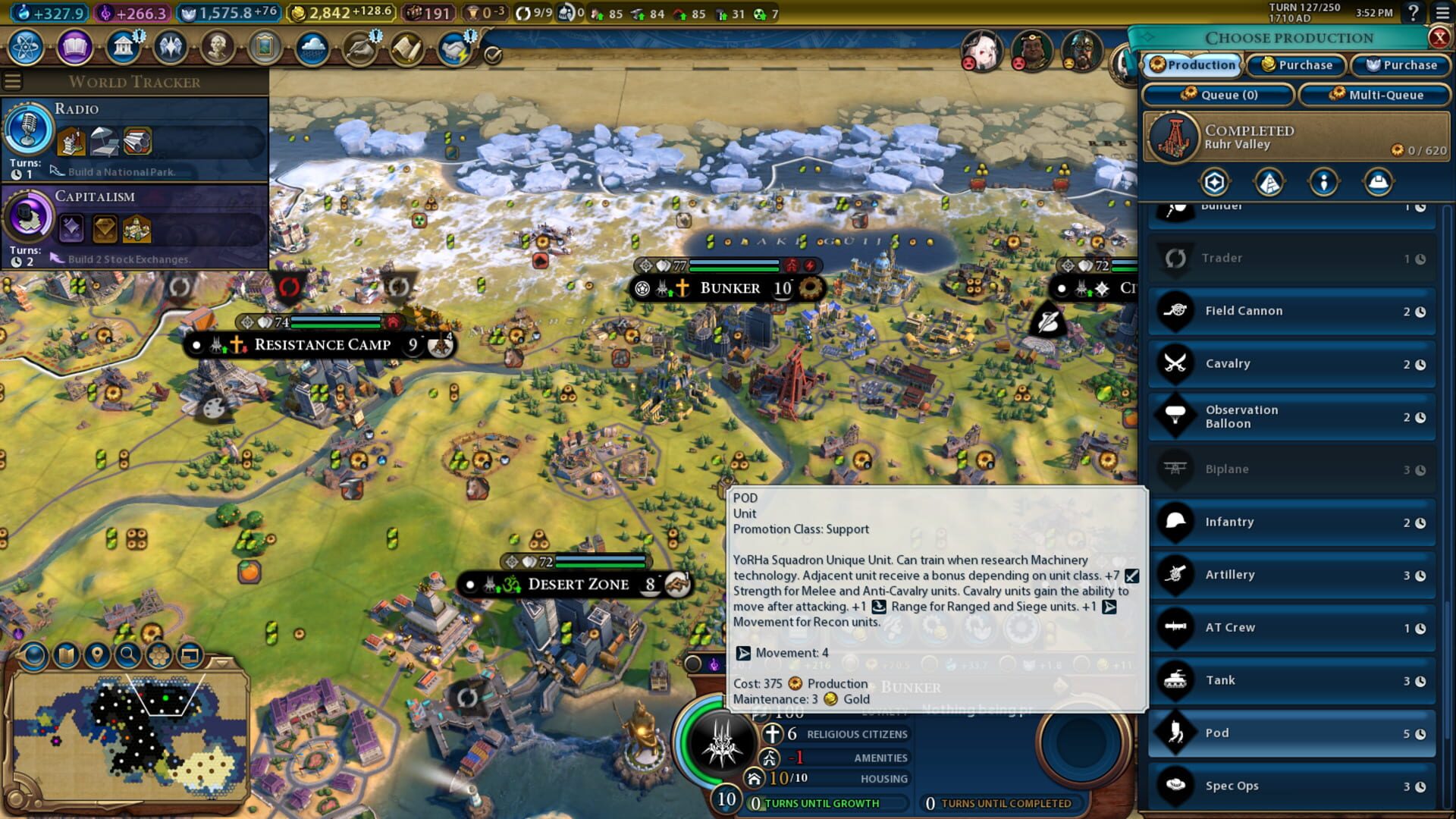 Sid Meier's Civilization VI: Yorha Squadron Pack - Screenshot