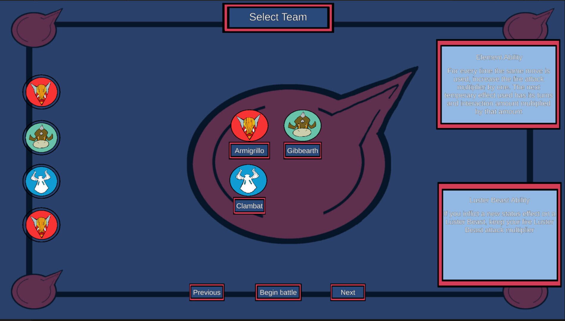 Luster Beasts - Screenshot