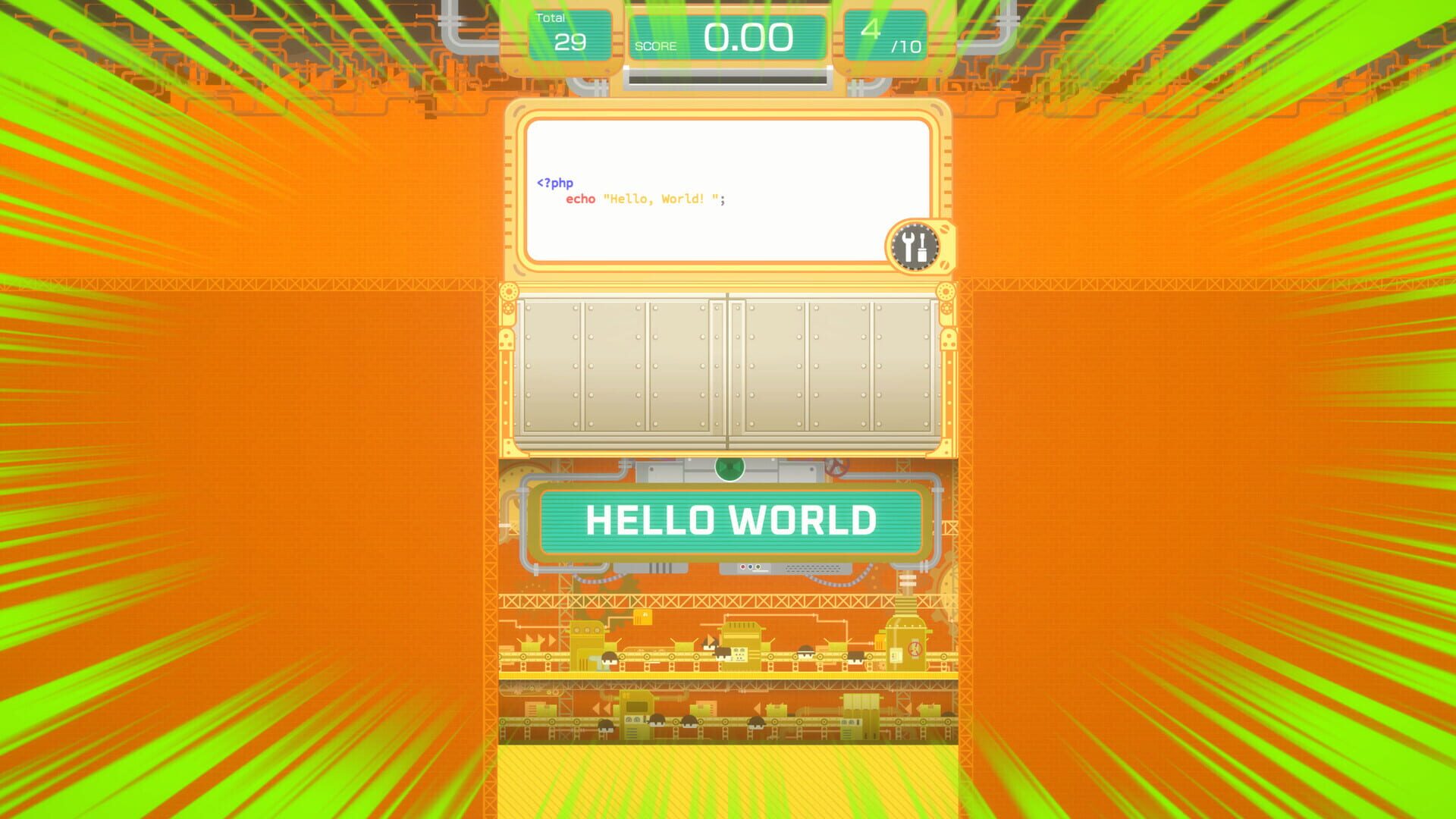 HelloWorldFactory - Screenshot