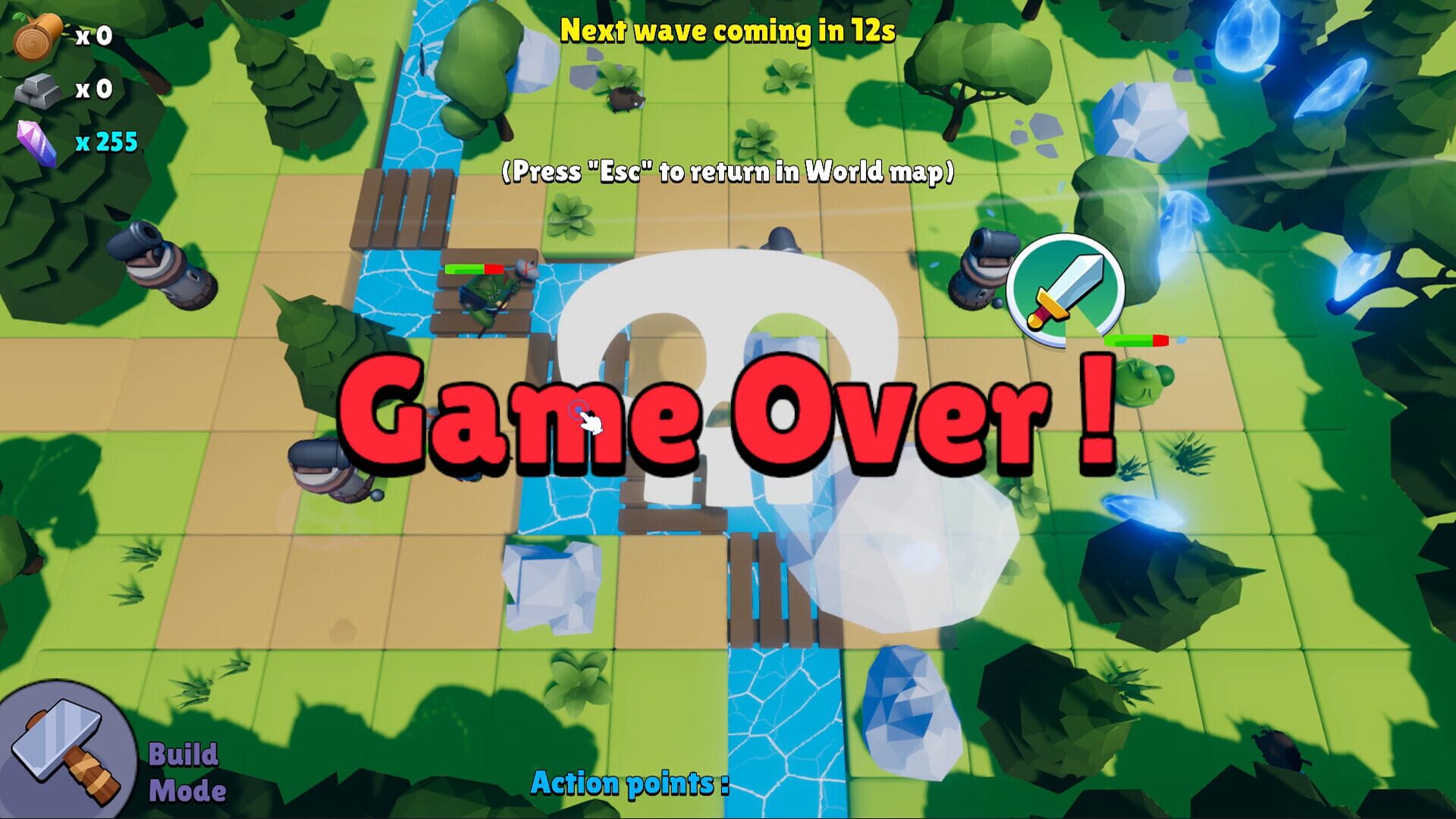 CrystalKeepers Tower Defense - Screenshot