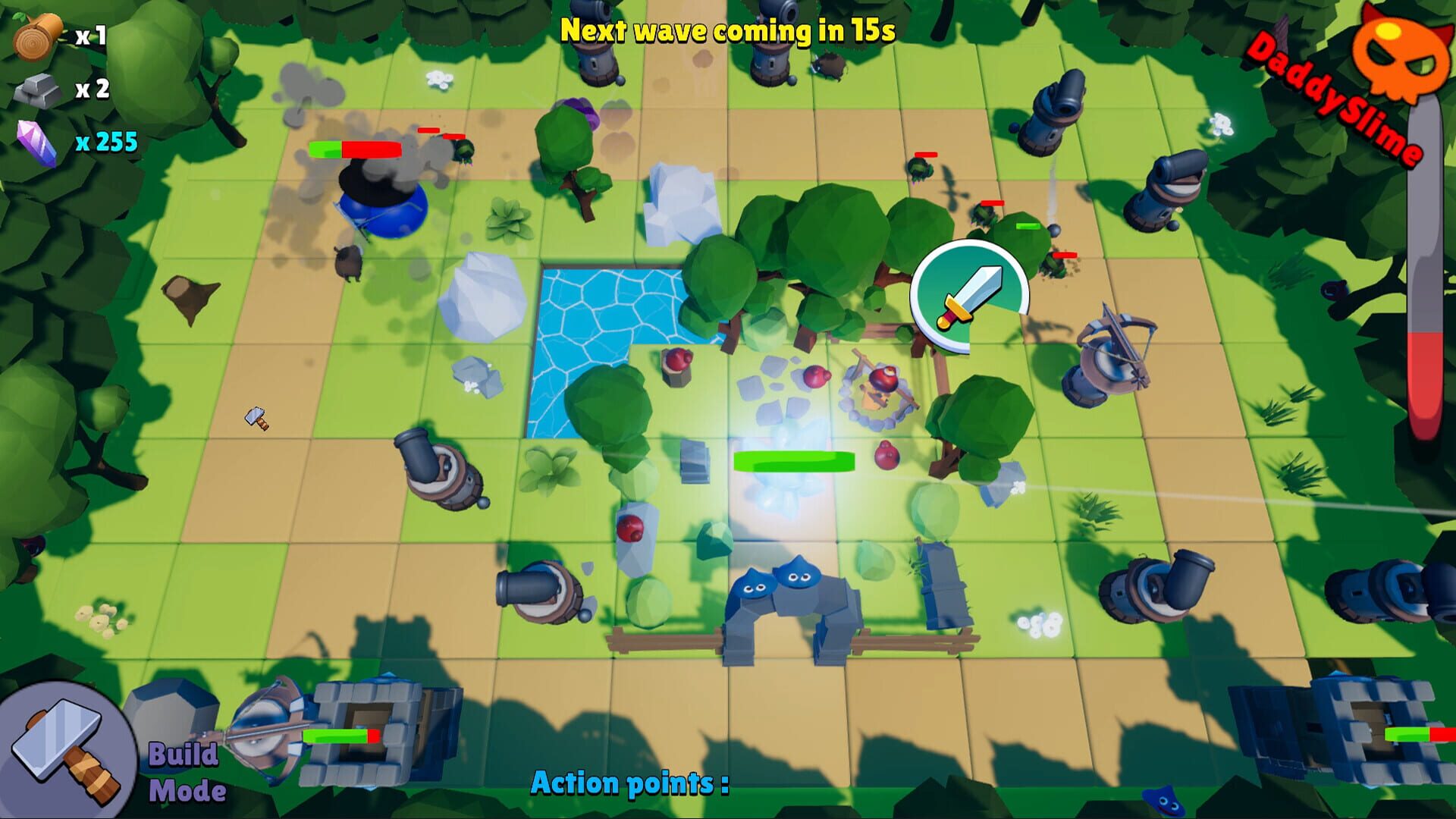 CrystalKeepers Tower Defense - Screenshot