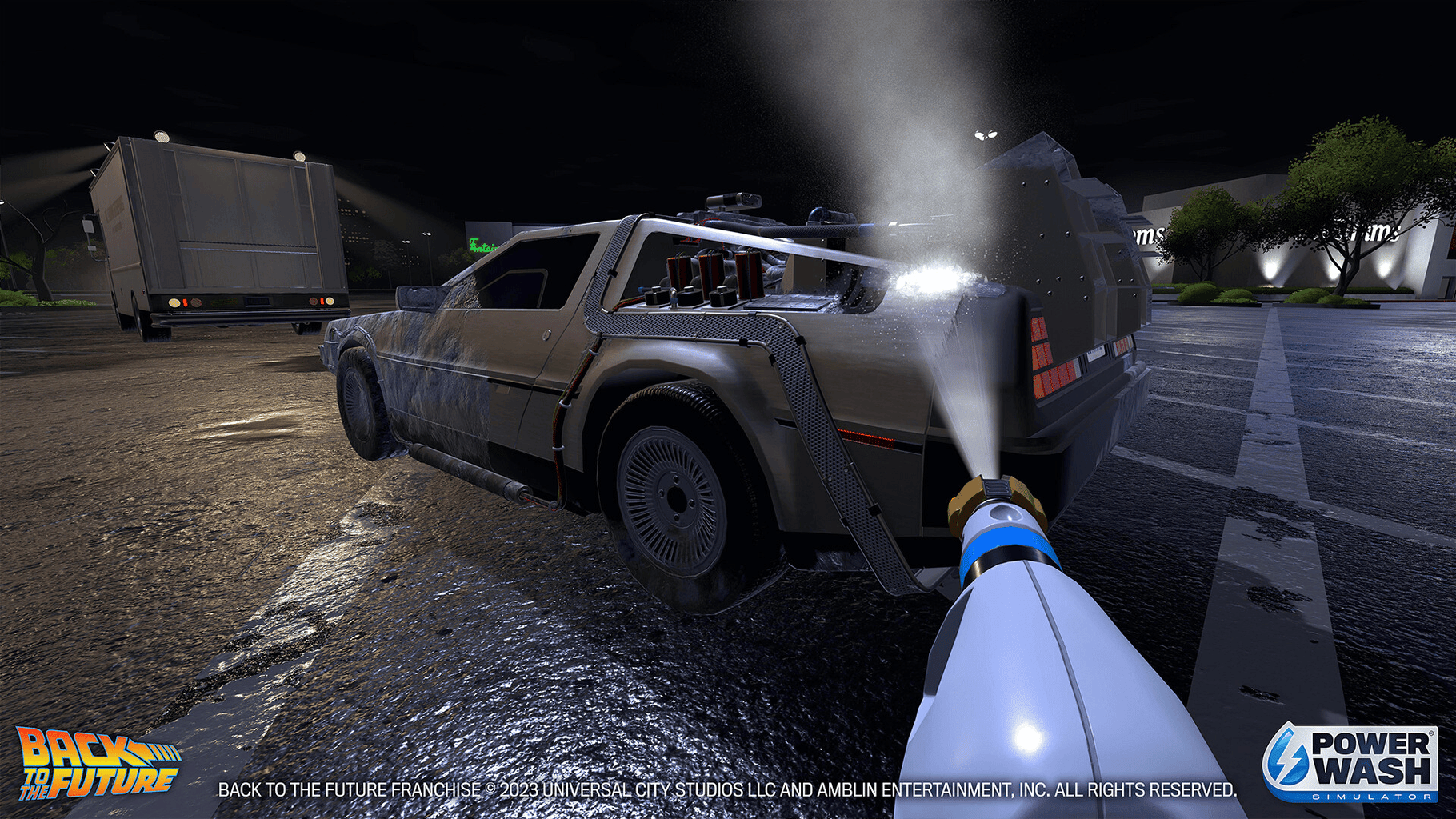 PowerWash Simulator: Back to the Future Special Pack screenshot