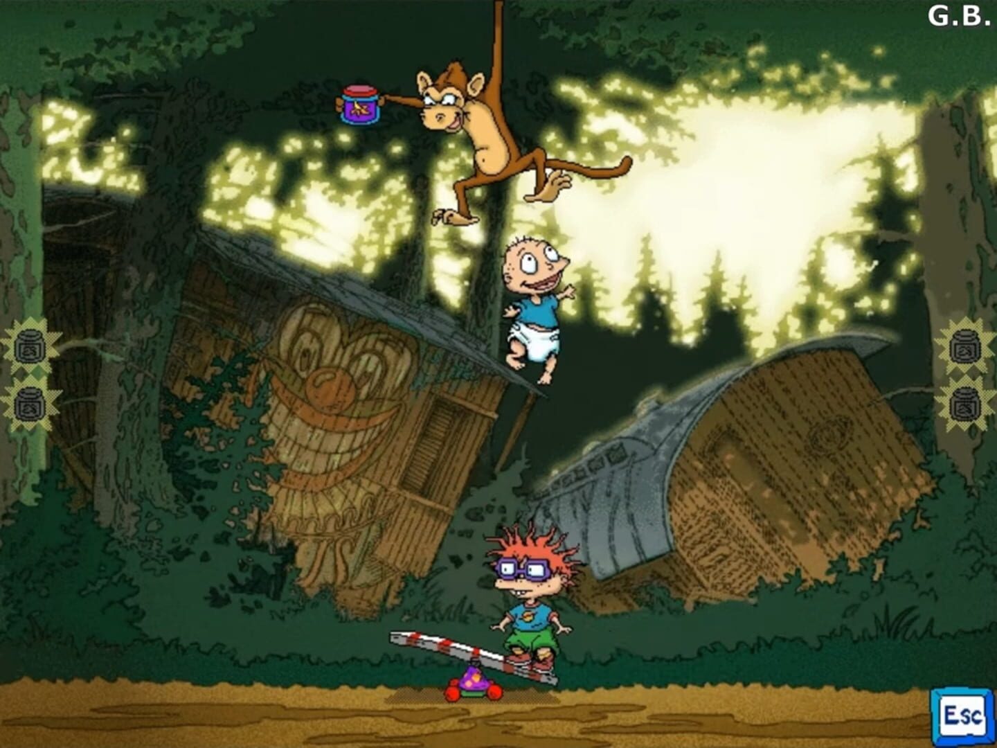 Captura de pantalla - The Rugrats Movie: Activity Challenge