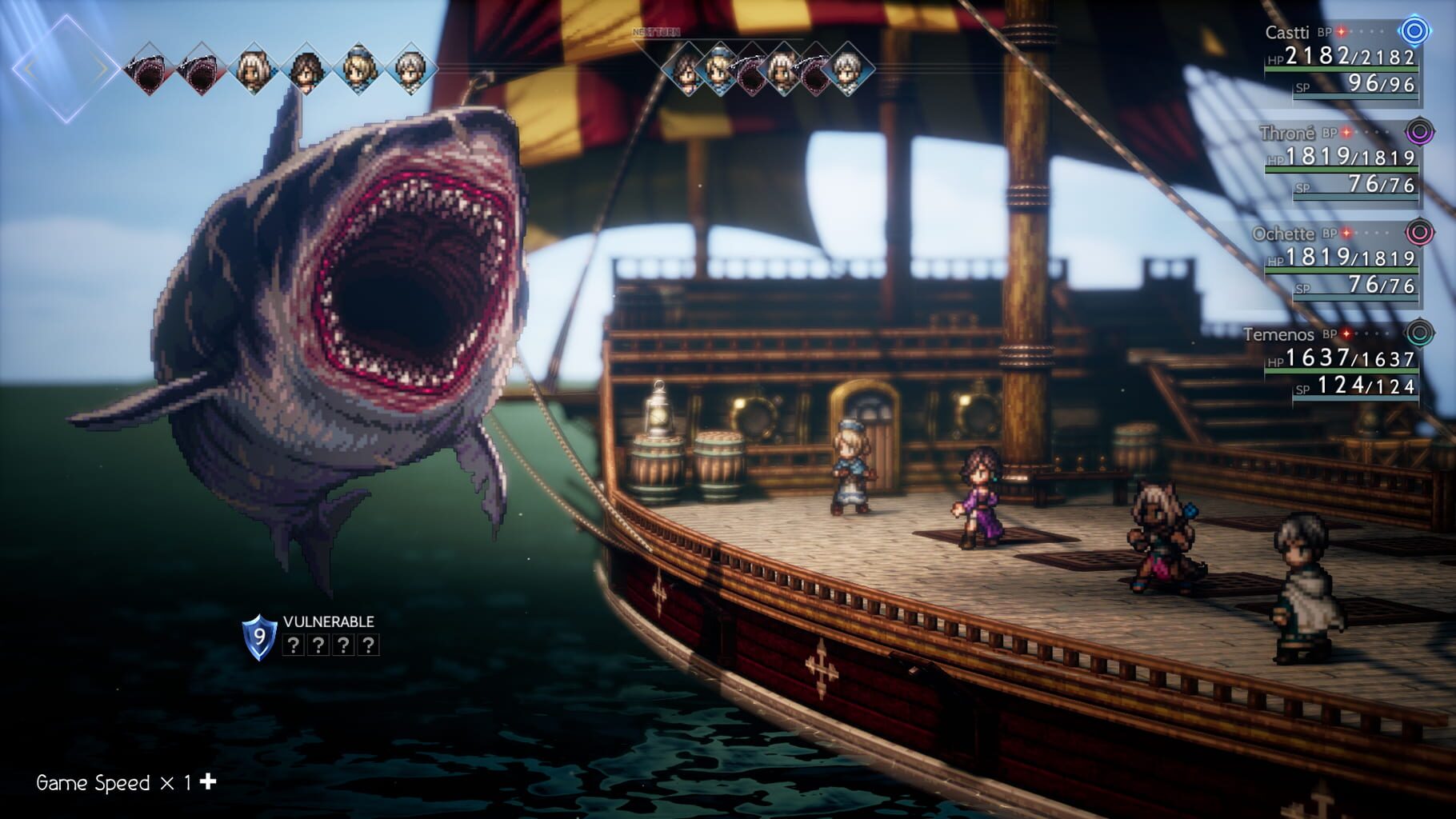 Octopath Traveler II screenshot