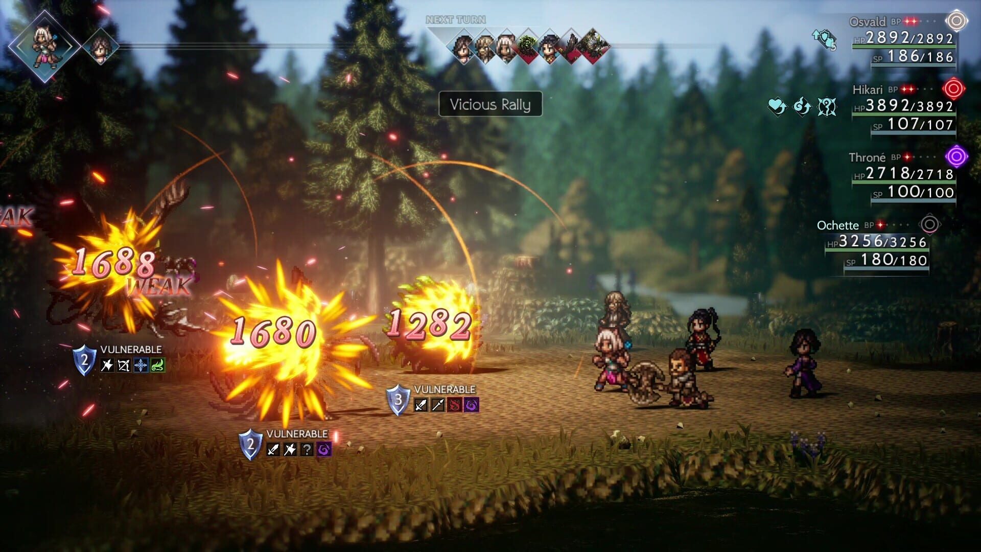 Octopath Traveler II screenshot