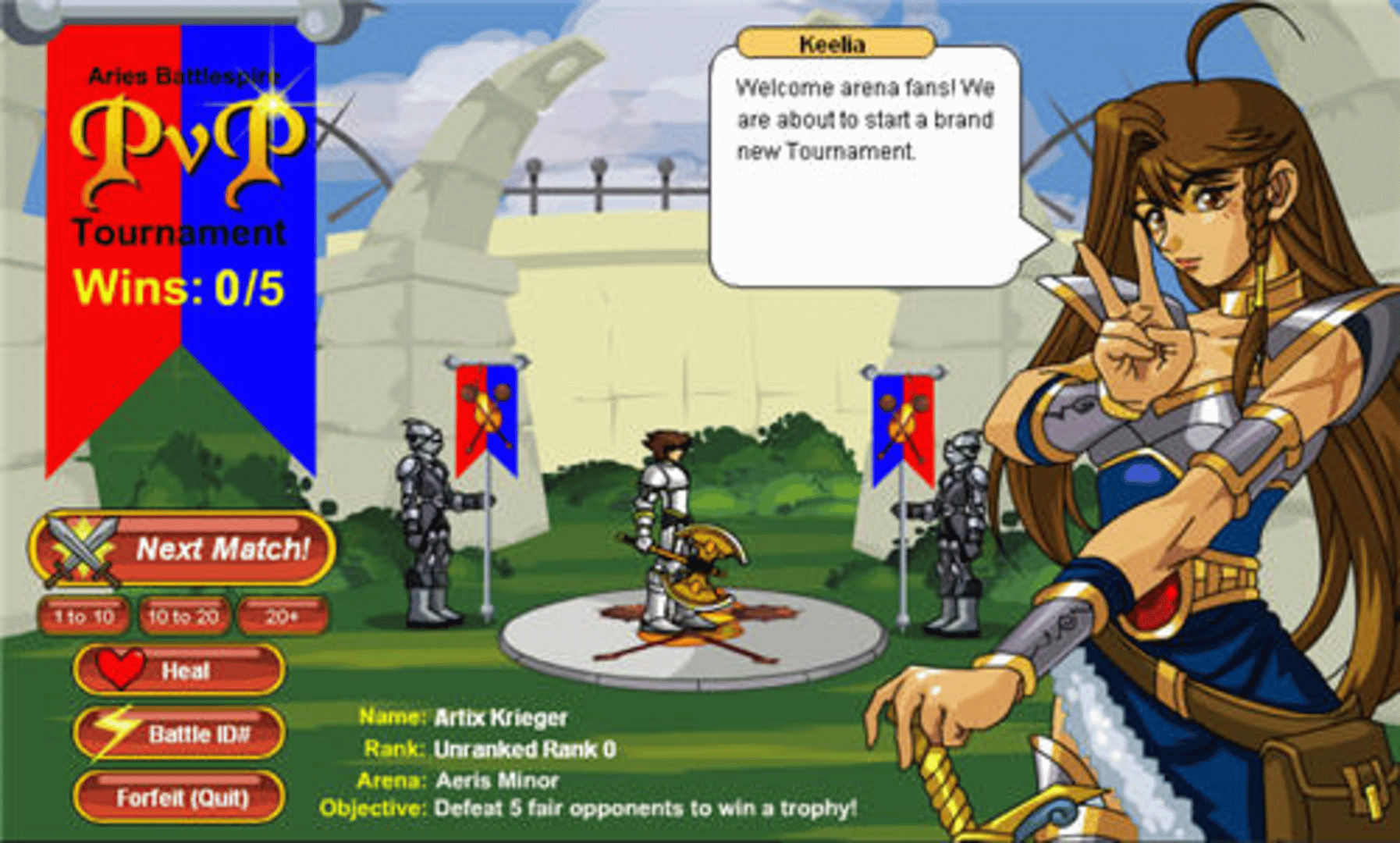 DragonFable screenshot