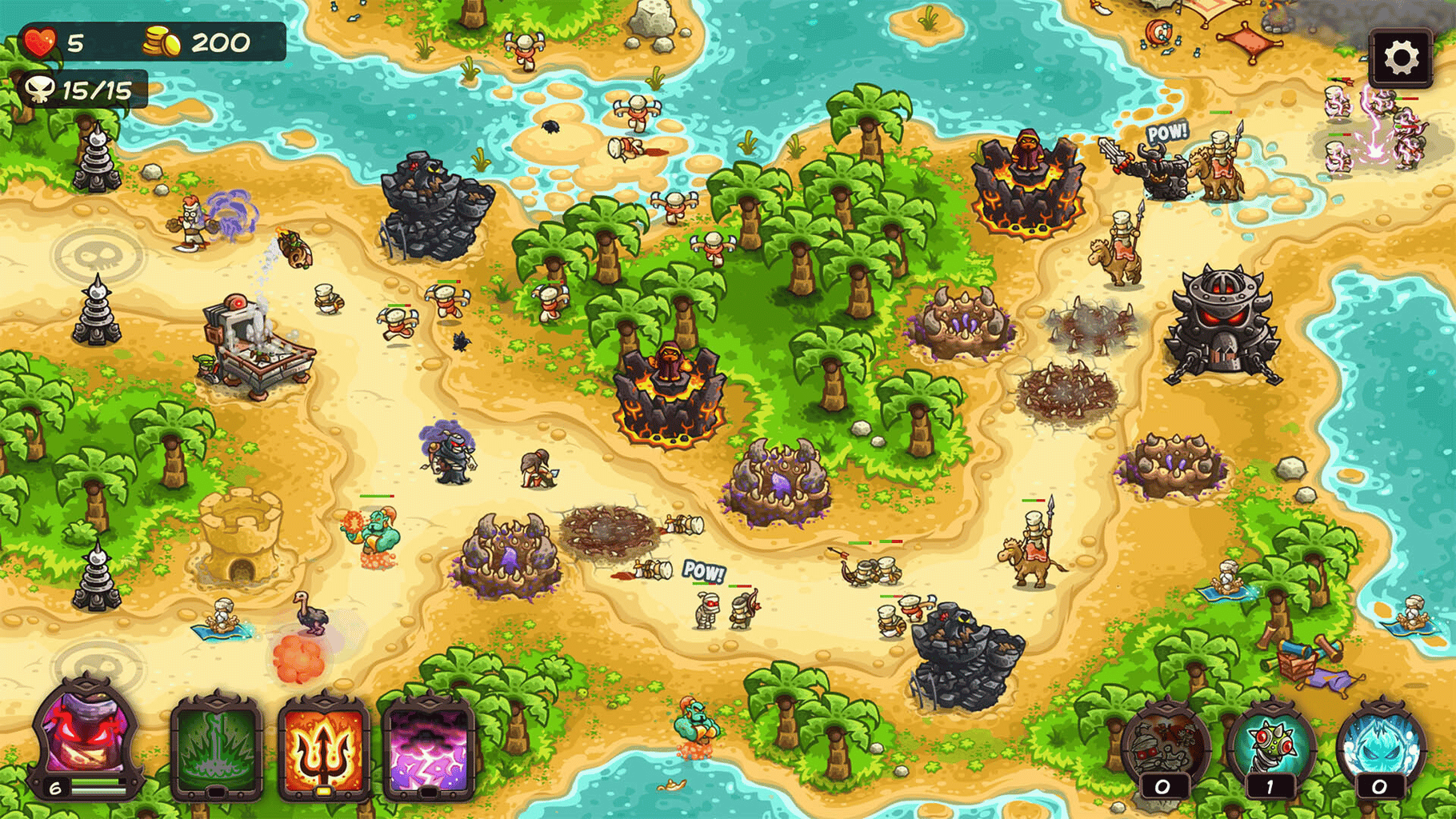 Kingdom Rush Vengeance - Hammerhold Campaign screenshot