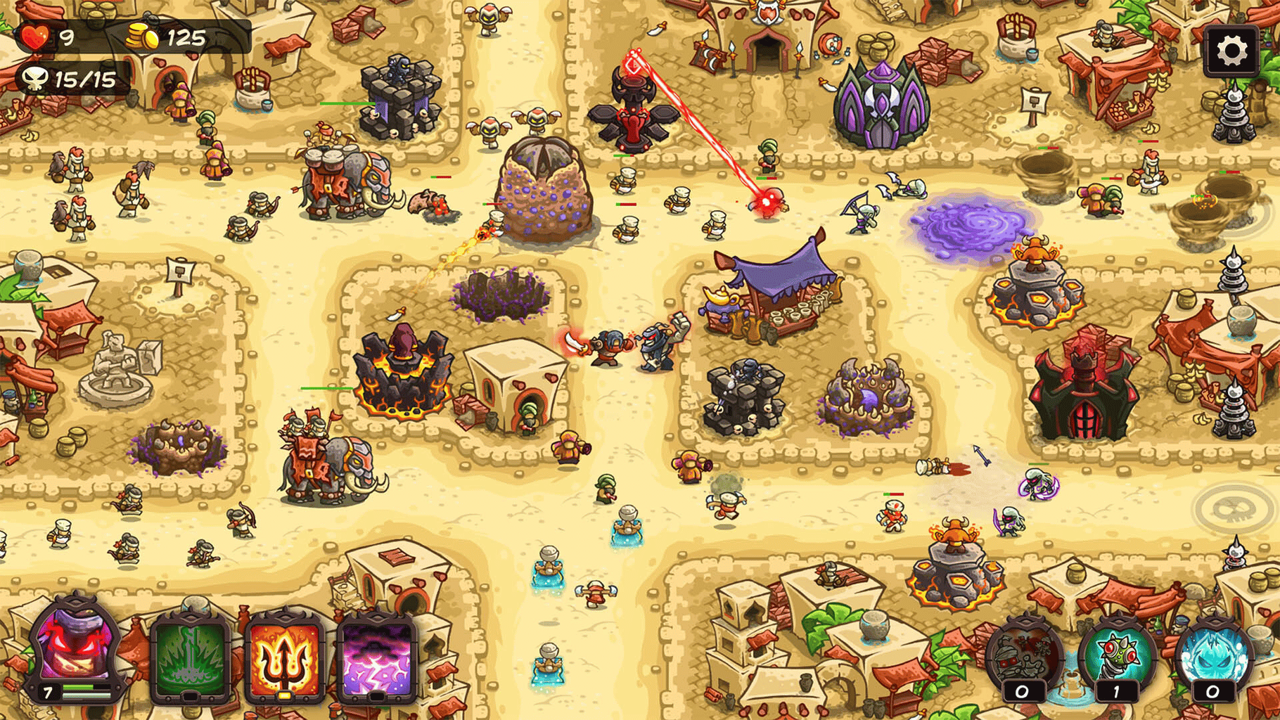 Kingdom Rush Vengeance - Hammerhold Campaign screenshot