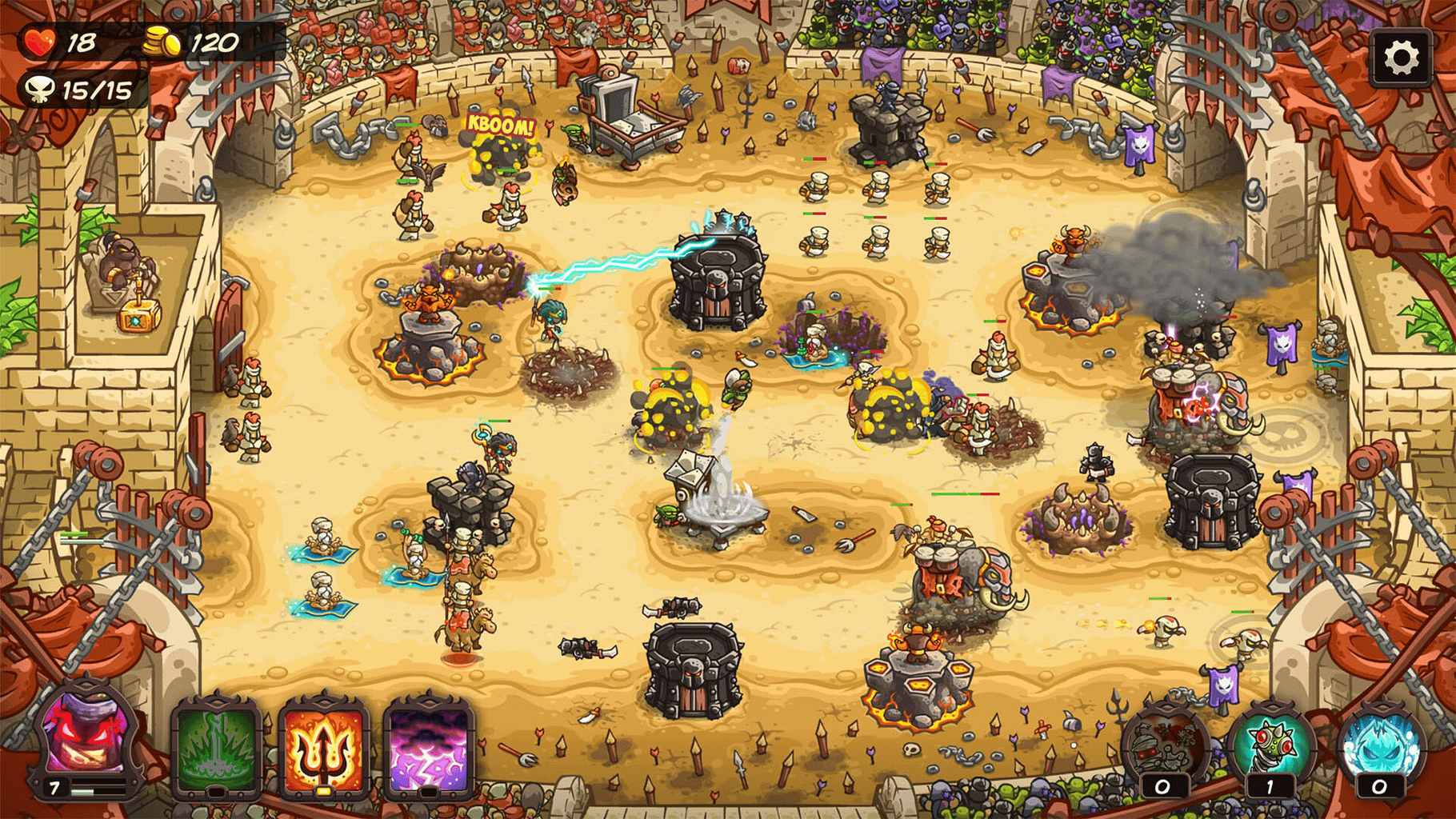 Kingdom Rush Vengeance - Hammerhold Campaign screenshot