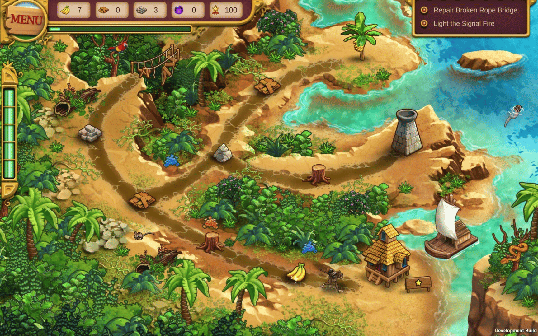 Chimp Quest: Spirit Isle screenshot