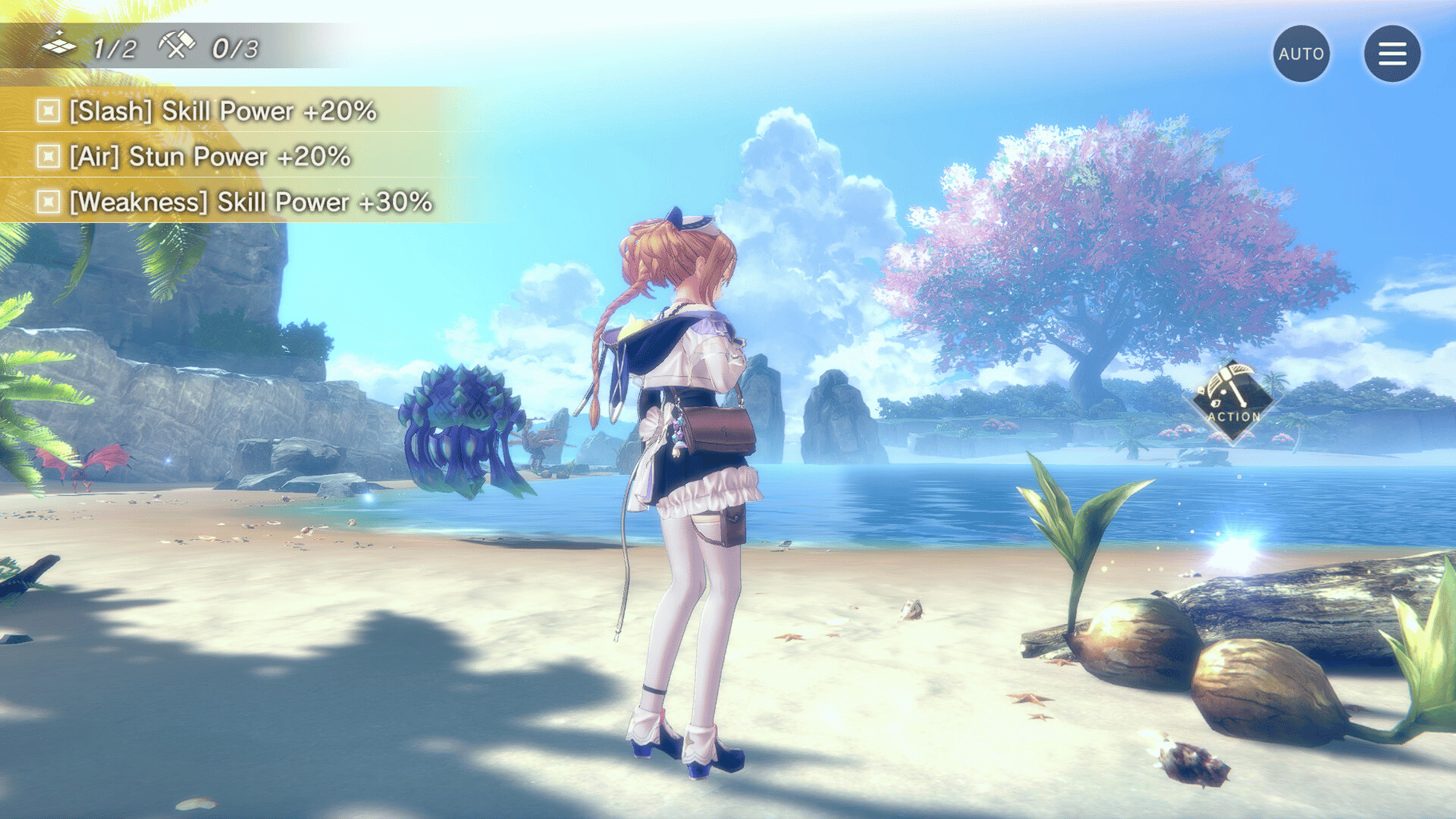 Atelier Resleriana: Forgotten Alchemy and the Polar Night Liberator screenshot