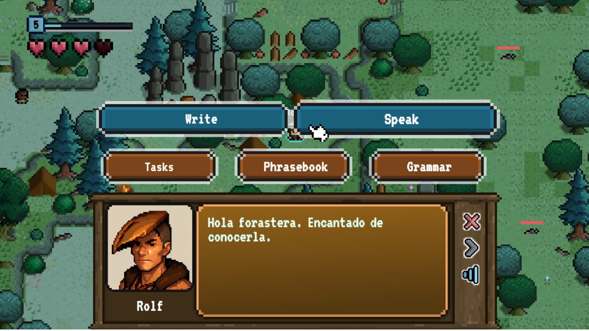 Newcomer: Intermediate Immersion - Screenshot