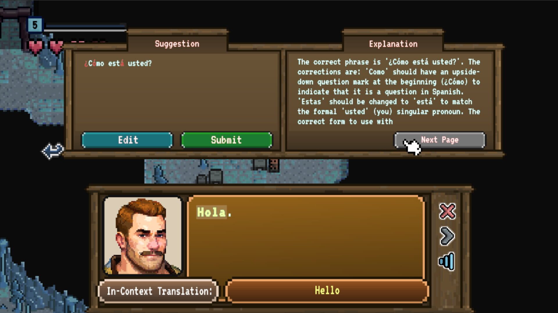 Newcomer: Intermediate Immersion - Screenshot