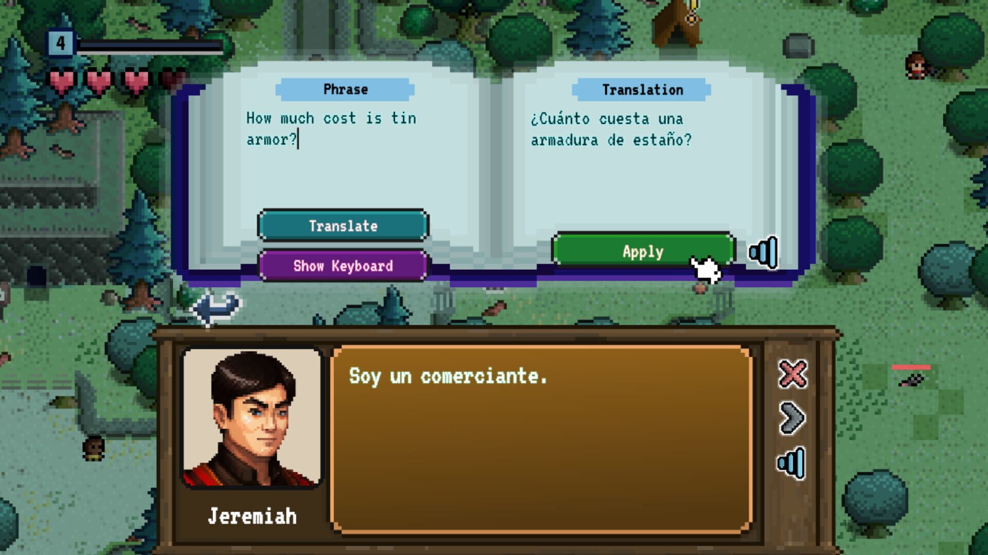 Newcomer: Intermediate Immersion - Screenshot