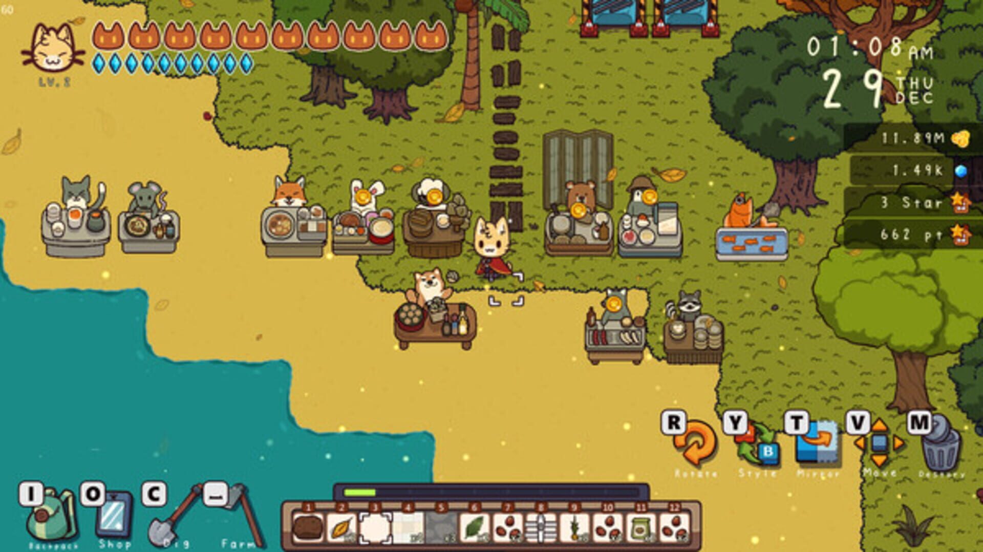 Travel Cat: Adventure Island - Screenshot