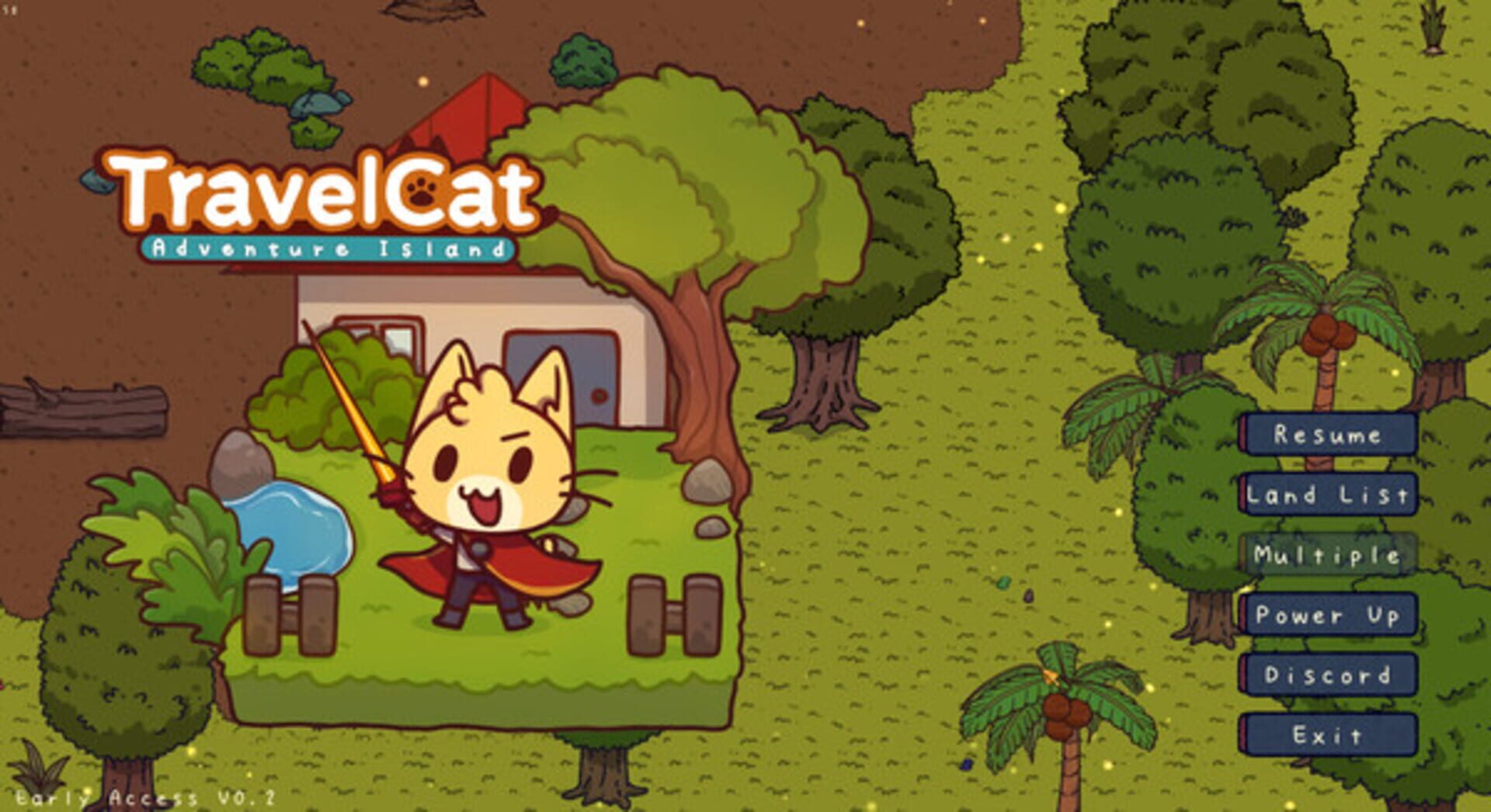 Travel Cat: Adventure Island - Screenshot