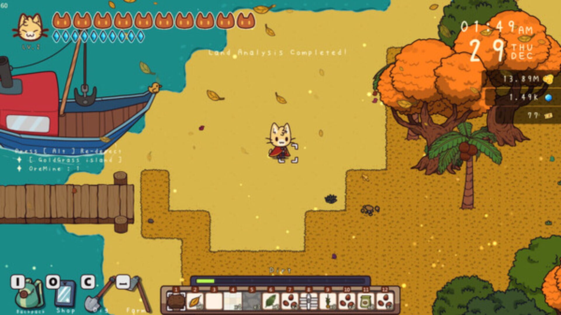 Travel Cat: Adventure Island - Screenshot