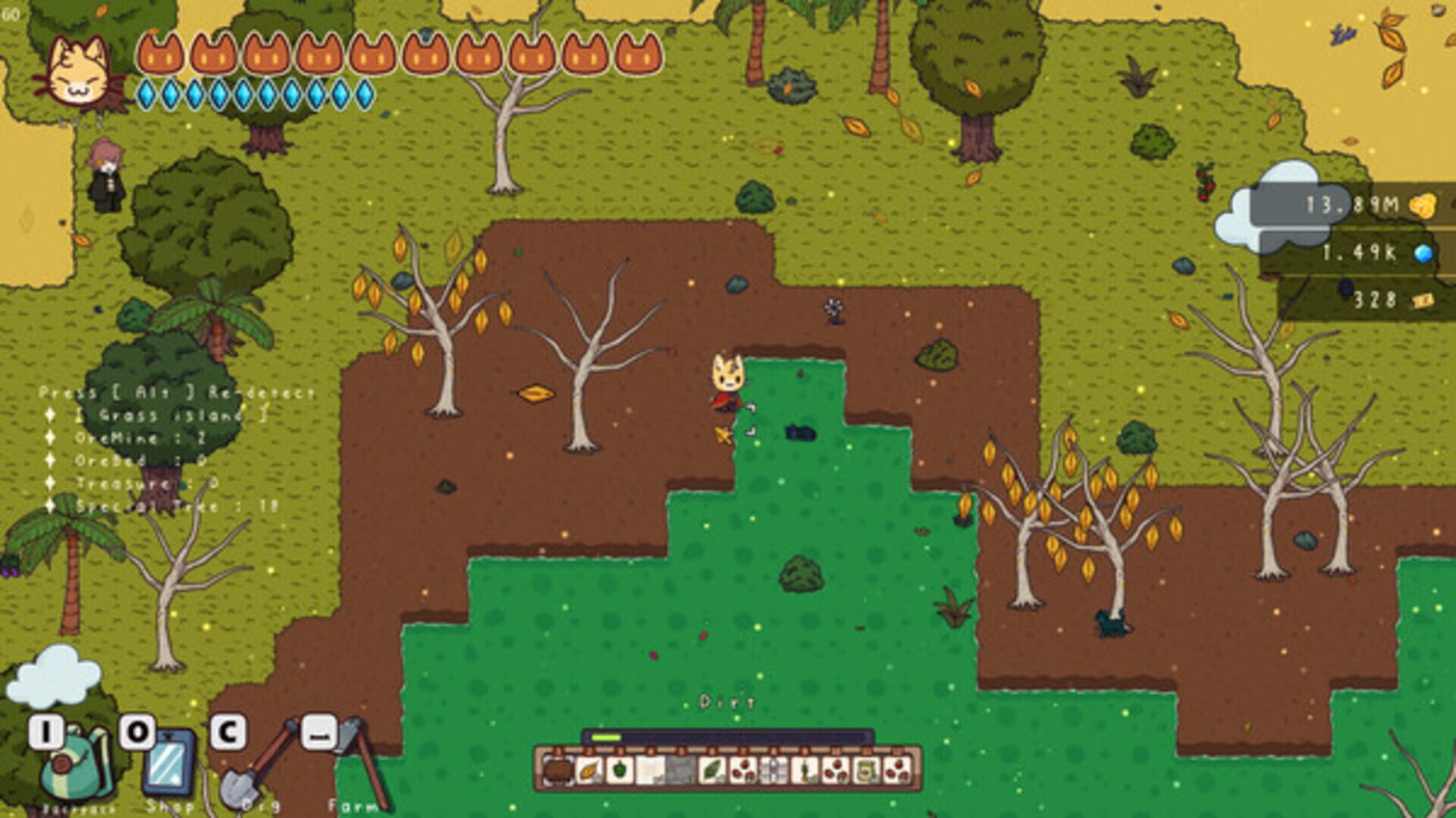 Travel Cat: Adventure Island - Screenshot