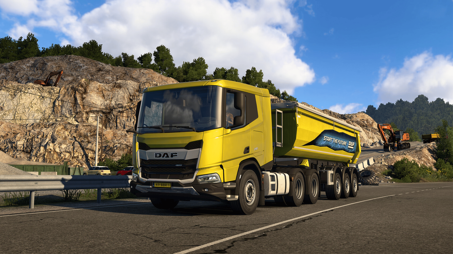 Euro Truck Simulator 2: DAF XD screenshot