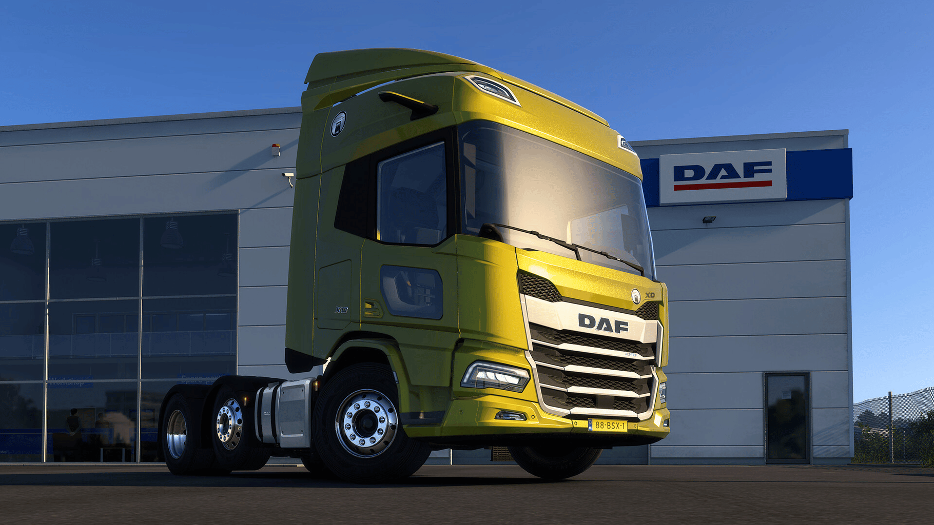 Euro Truck Simulator 2: DAF XD screenshot