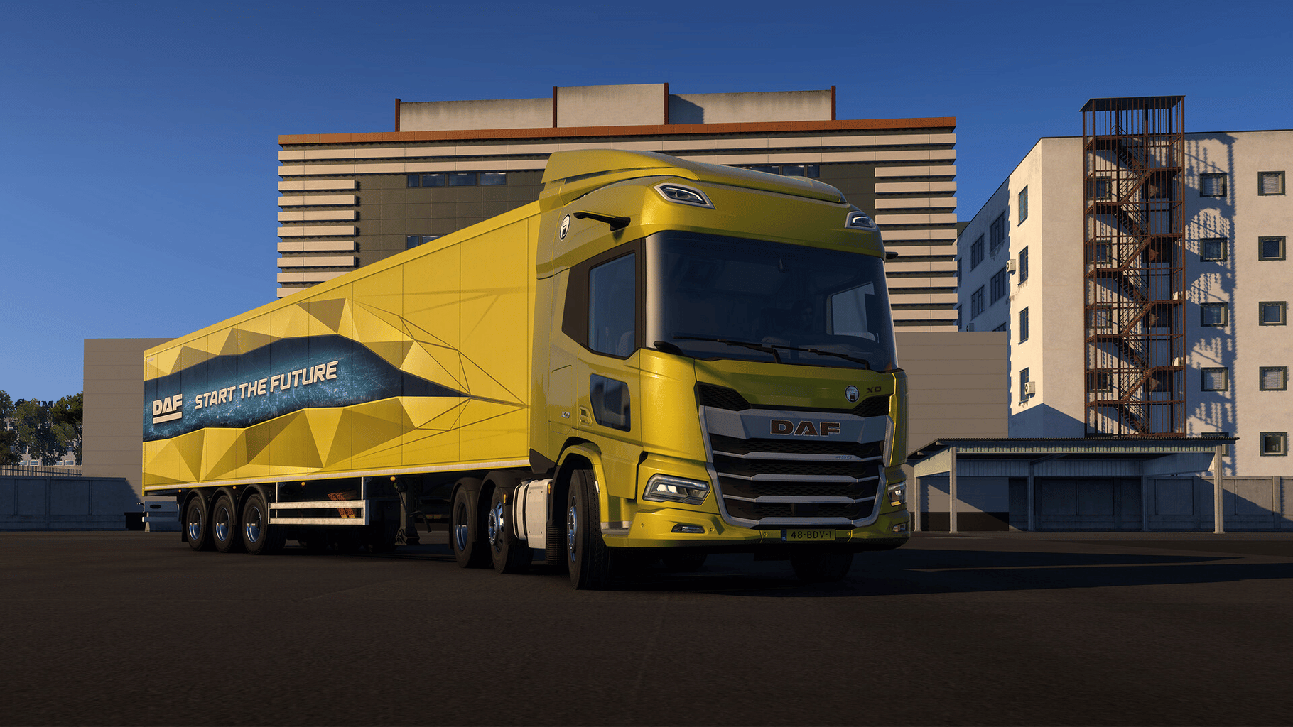 Euro Truck Simulator 2: DAF XD screenshot