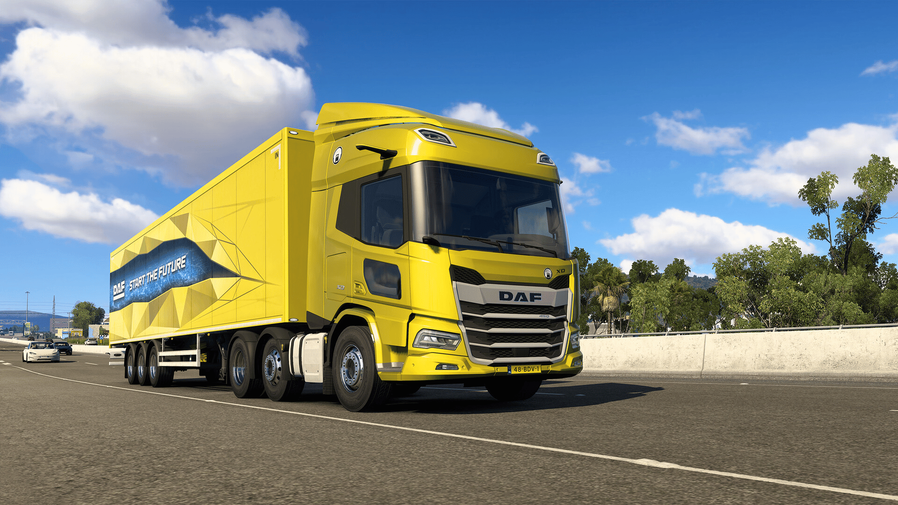 Euro Truck Simulator 2: DAF XD screenshot