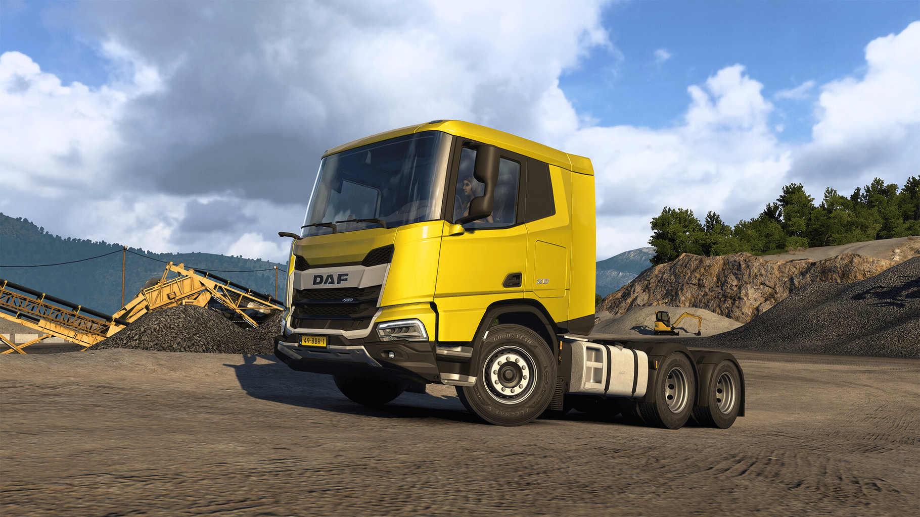 Euro Truck Simulator 2: DAF XD screenshot