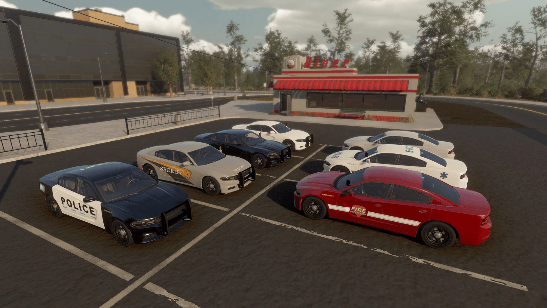 Flashing Lights: Thunder Sport Sedan Pack (Police, Fire, EMS) screenshot