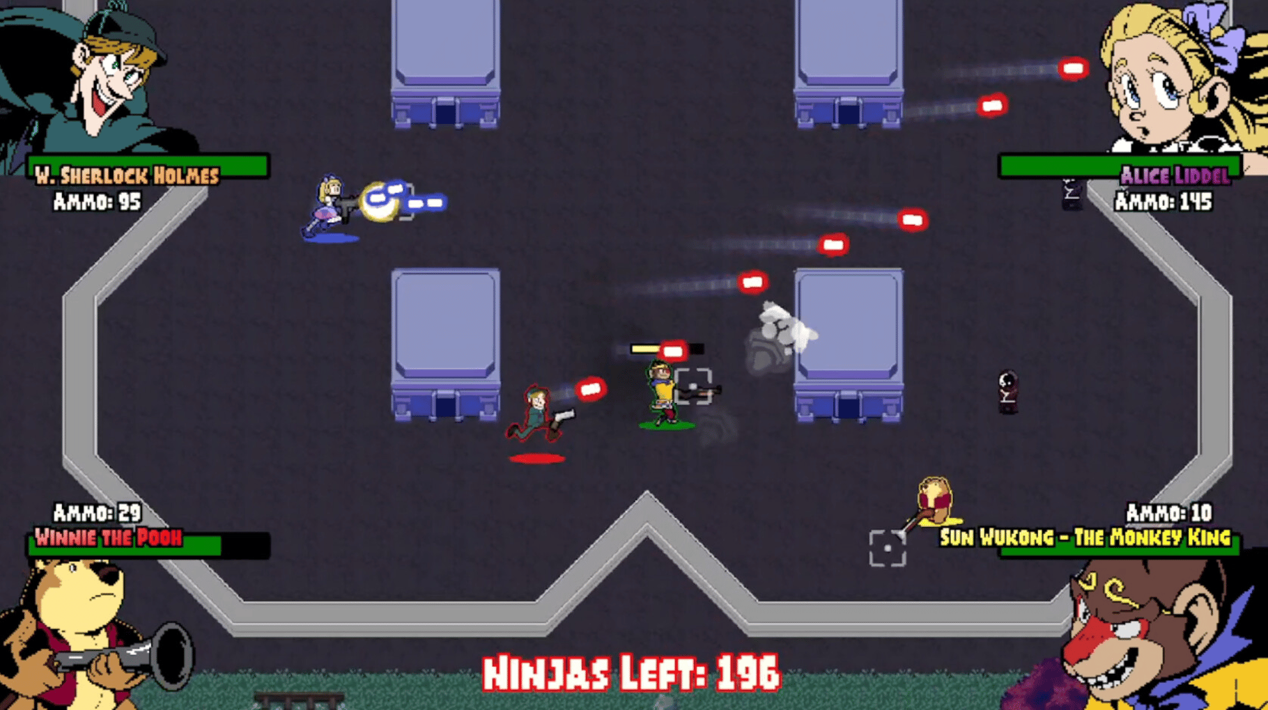 Inverse Ninjas vs. The Public Domain screenshot